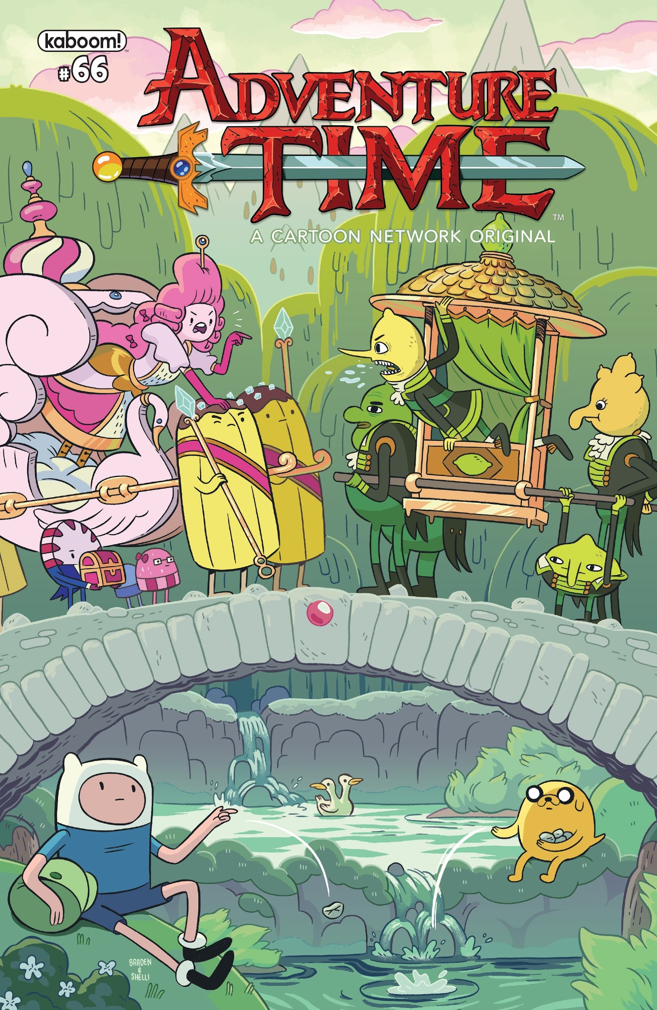 Read online Adventure Time comic -  Issue #66 - 1