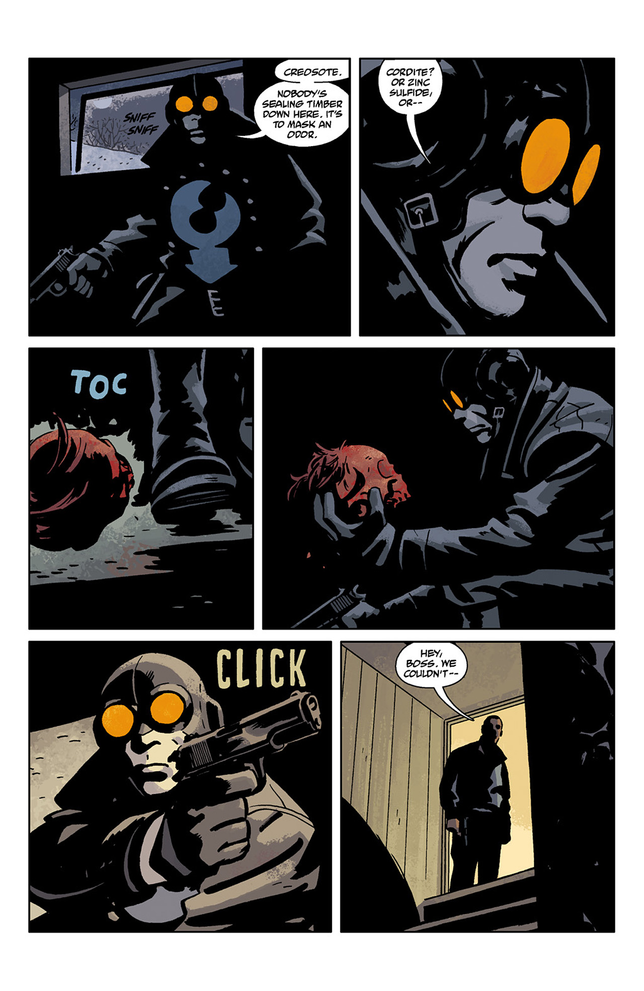 Read online Lobster Johnson: The Burning Hand comic -  Issue #5 - 11