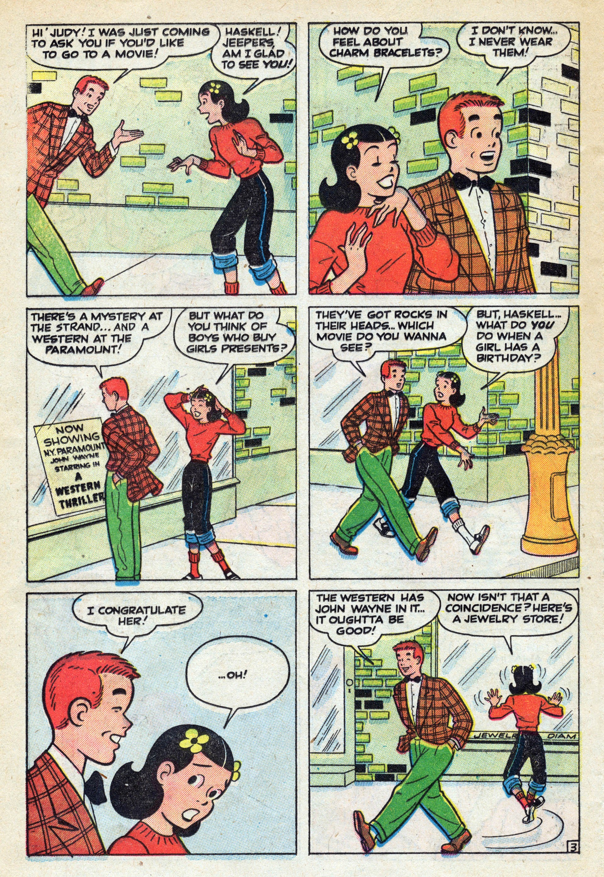 Read online Junior Miss (1947) comic -  Issue #39 - 20