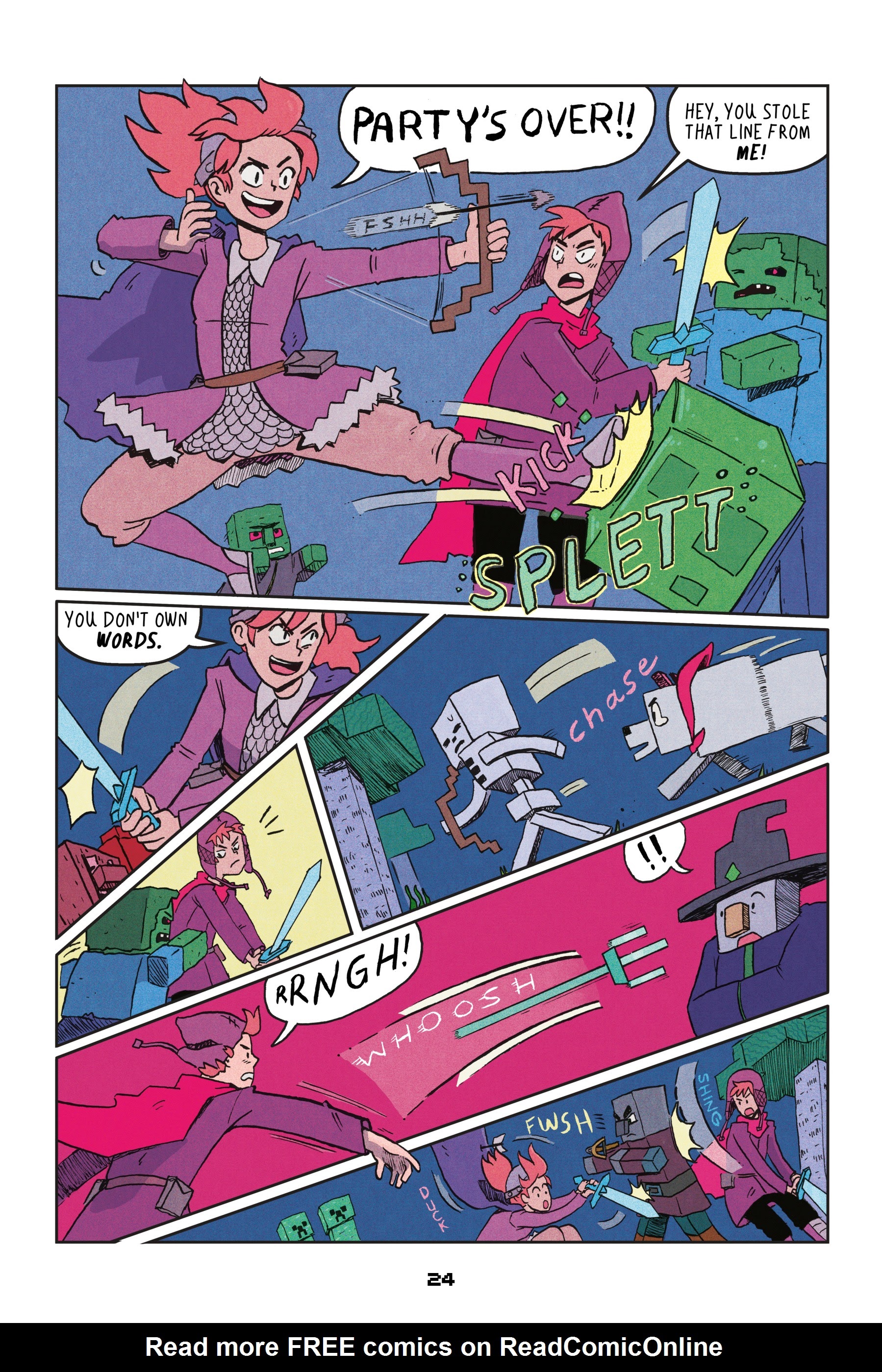Read online Minecraft: Wither Without You comic -  Issue # TPB - 26