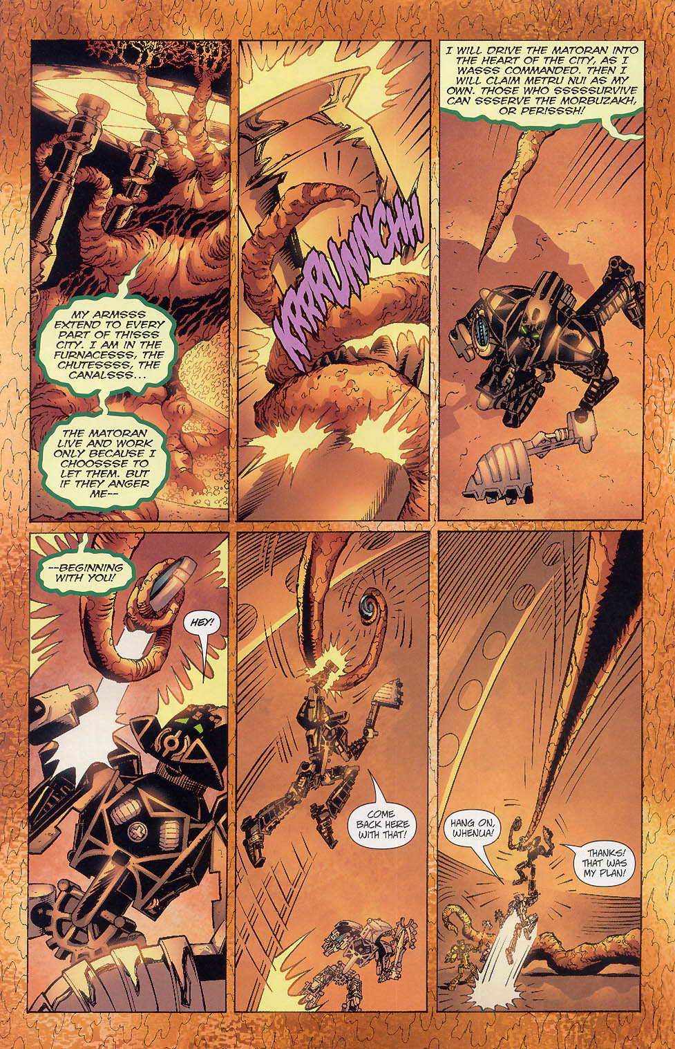 Read online Bionicle comic -  Issue #18 - 10