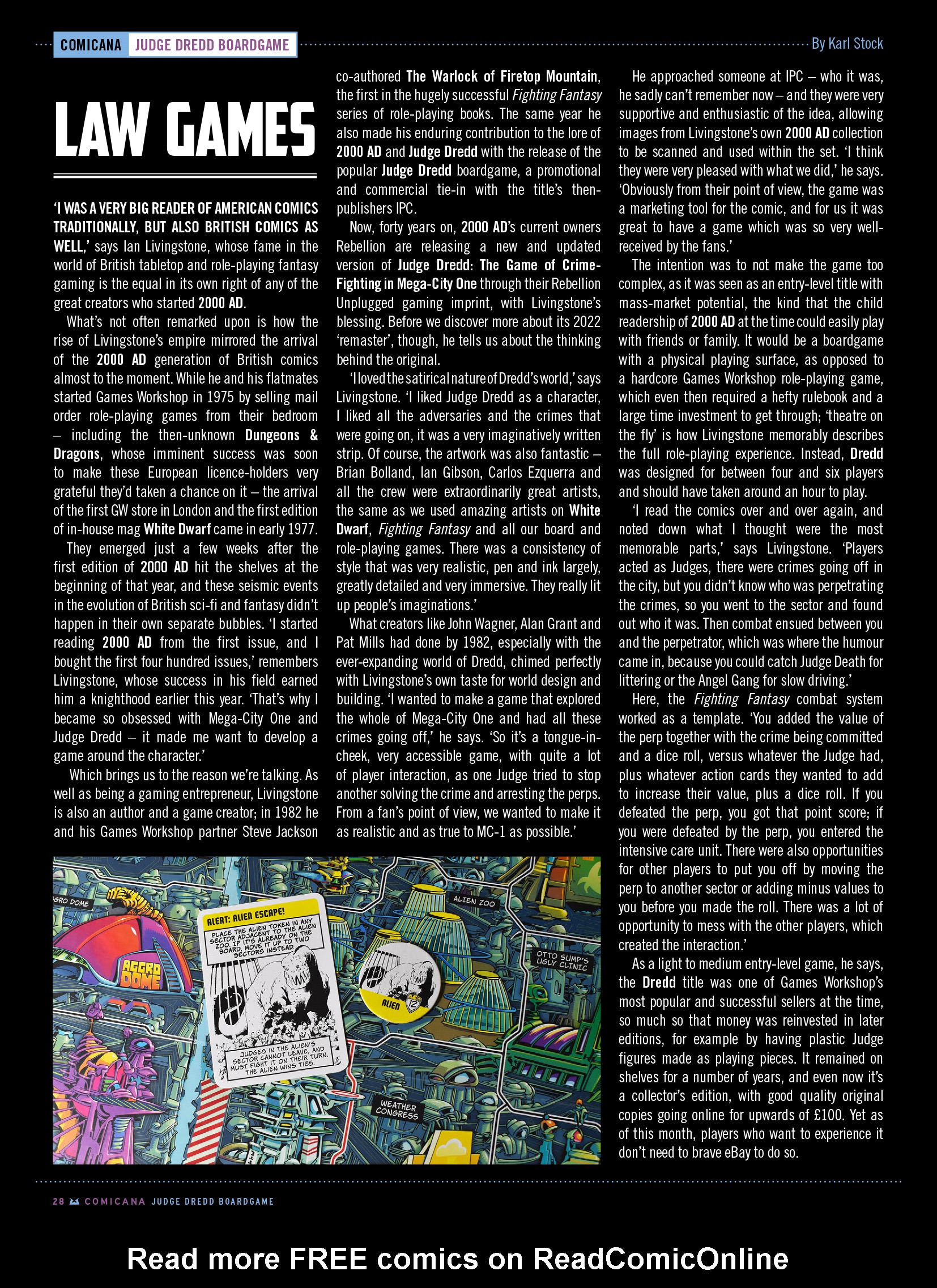 Read online Judge Dredd Megazine (Vol. 5) comic -  Issue #450 - 28