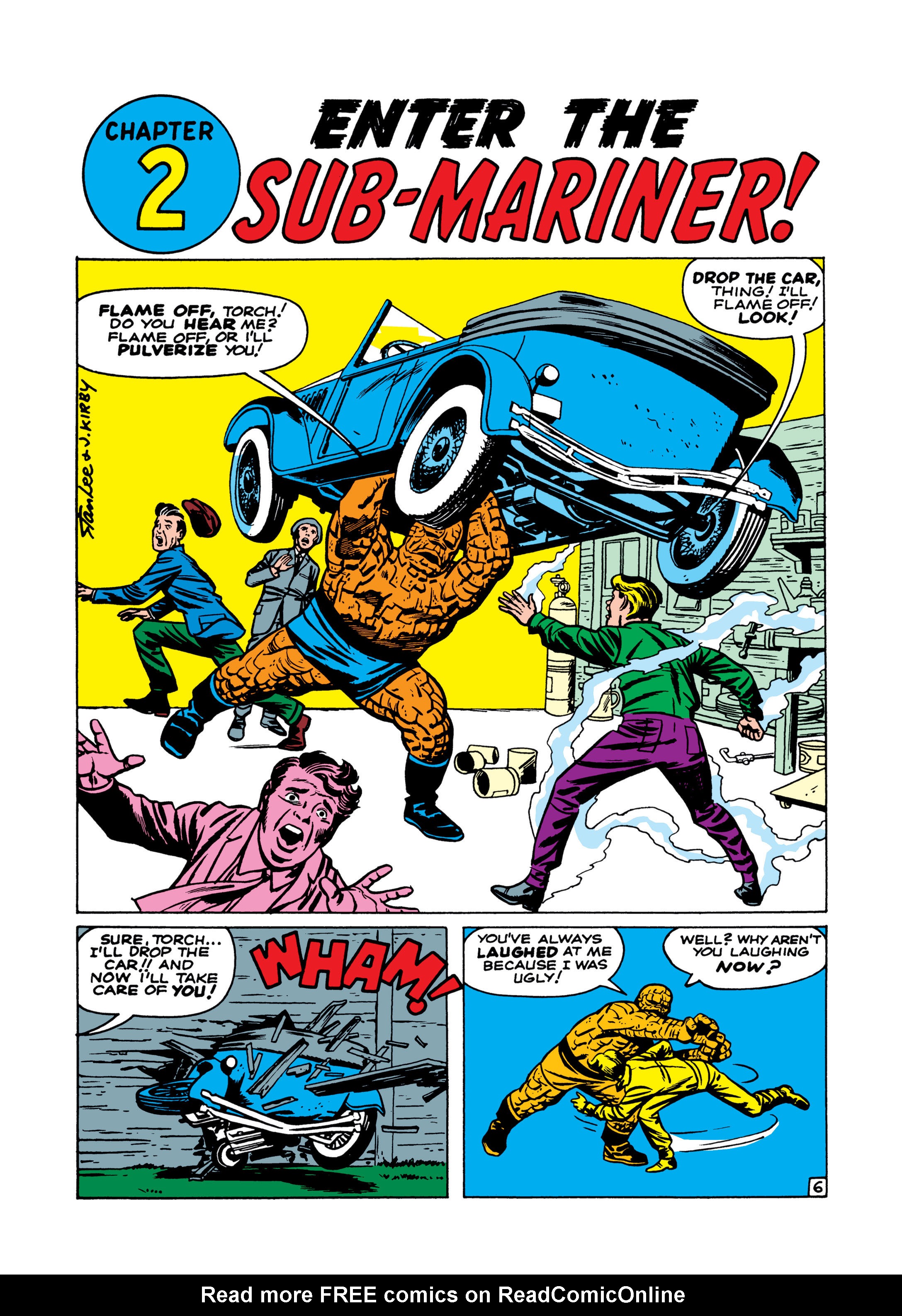 Read online Fantastic Four (1961) comic -  Issue #4 - 7