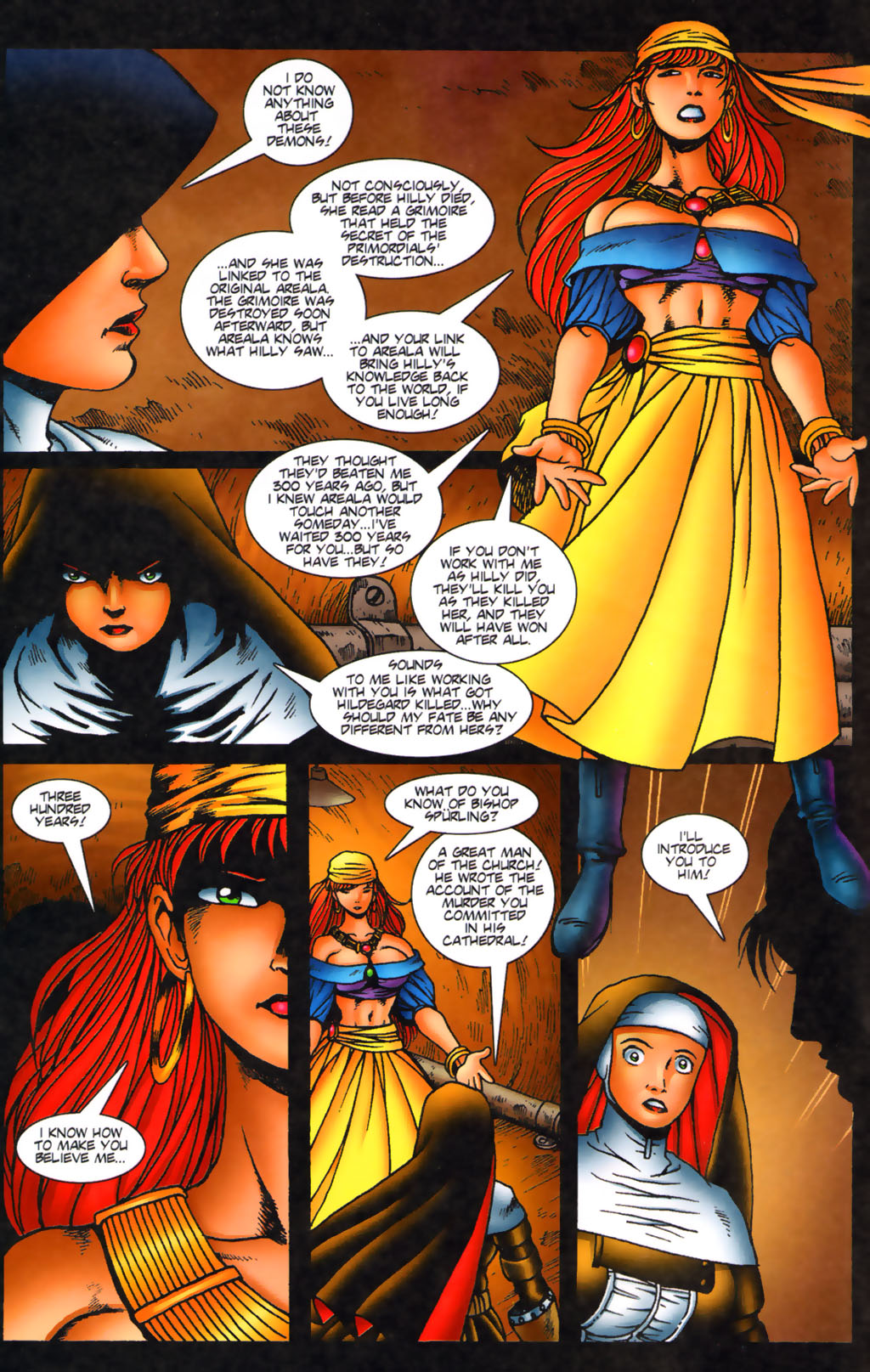 Read online Warrior Nun Areala: Scorpio Rose comic -  Issue #3 - 10