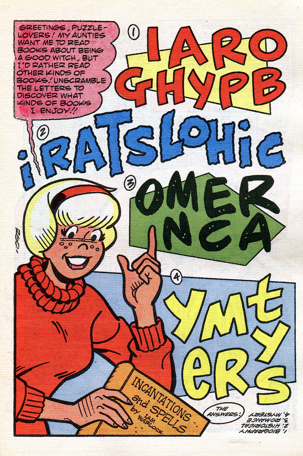 Read online Archie's Story & Game Digest Magazine comic -  Issue #18 - 110
