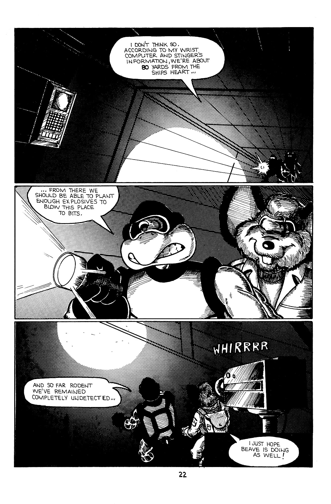 Read online Space Beaver comic -  Issue #11 - 24