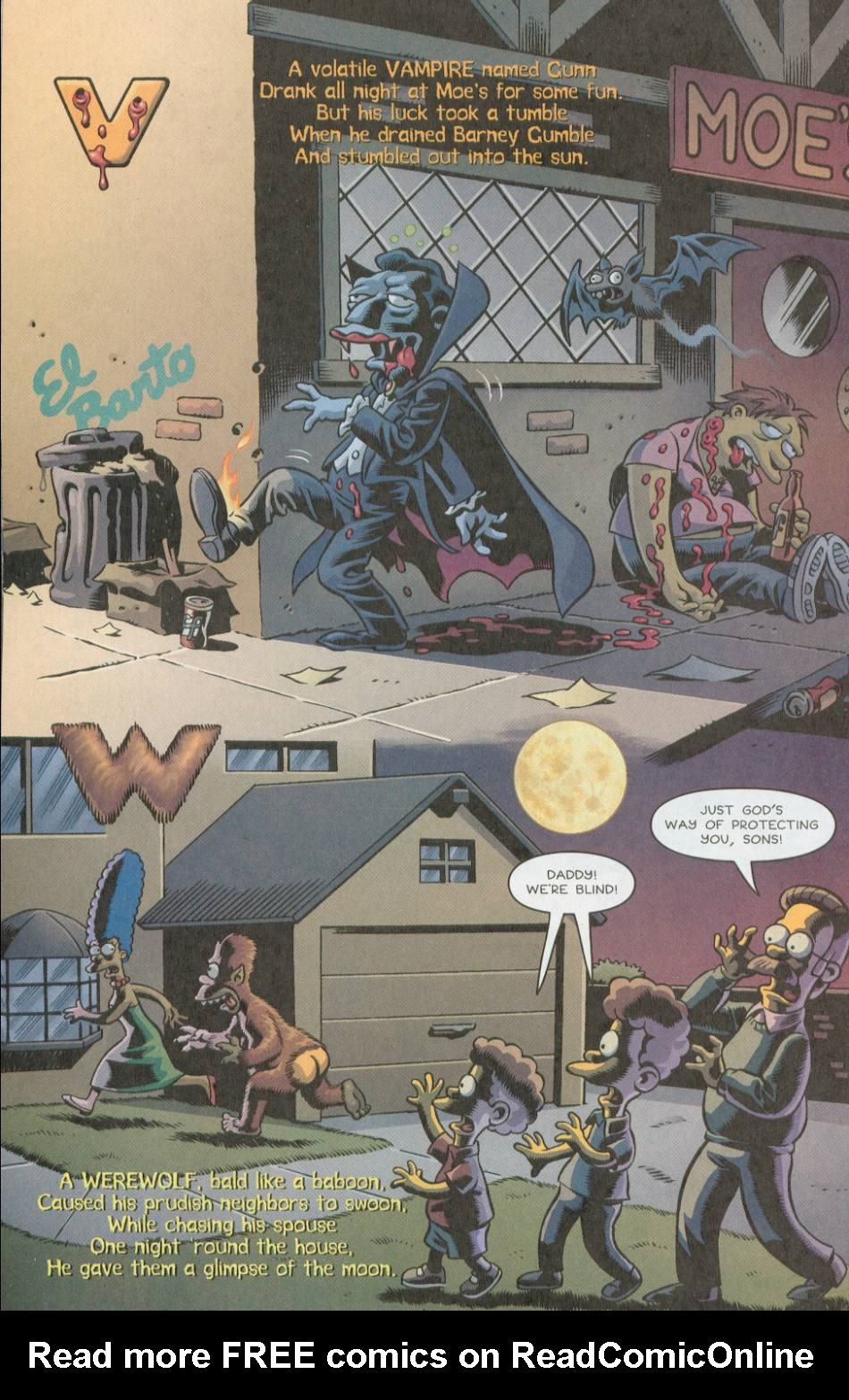 Read online Treehouse of Horror comic -  Issue #8 - 43