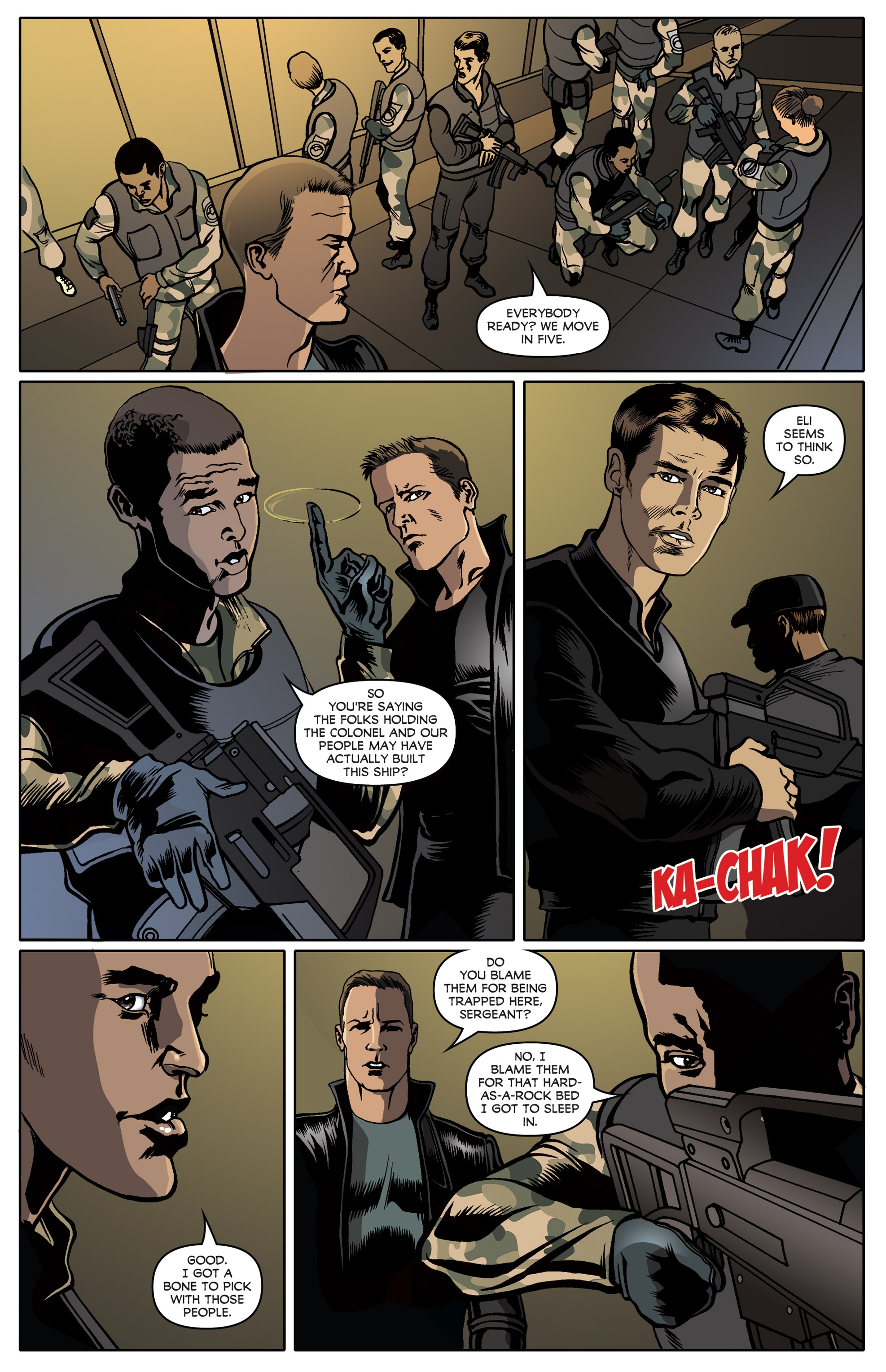 Read online Stargate Universe comic -  Issue #2 - 16