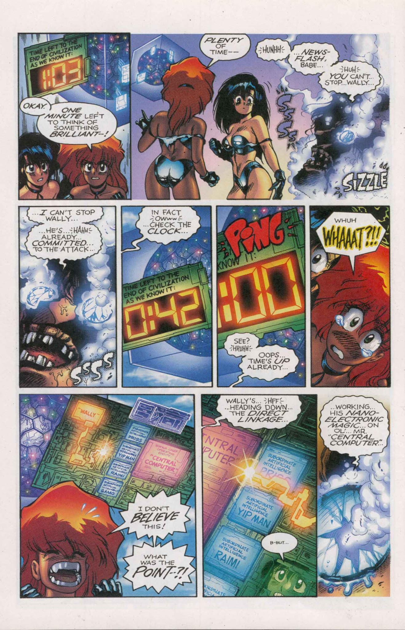 Read online The Dirty Pair: Sim Hell Remastered comic -  Issue #4 - 22