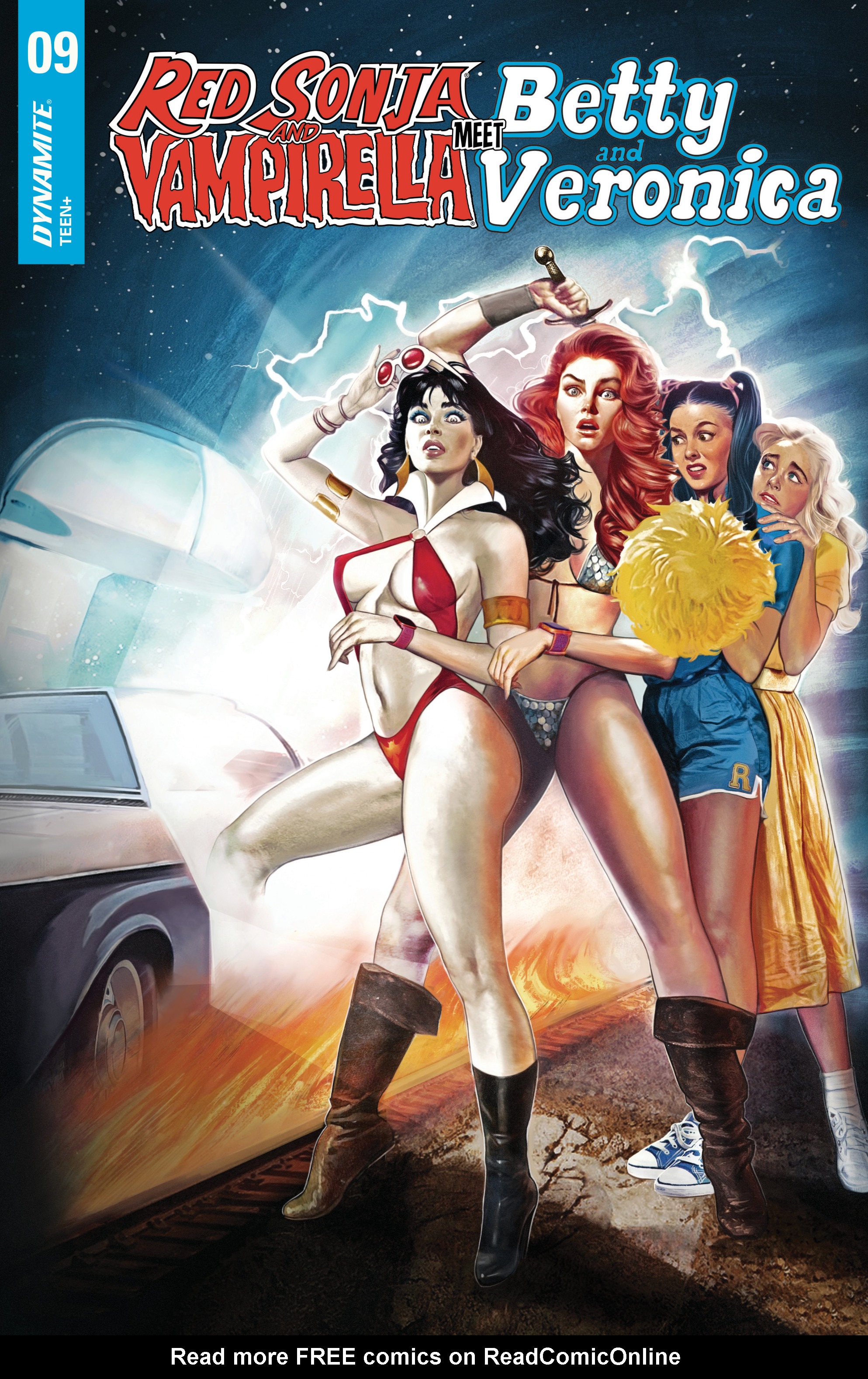 Read online Red Sonja and Vampirella Meet Betty and Veronica comic -  Issue #9 - 1