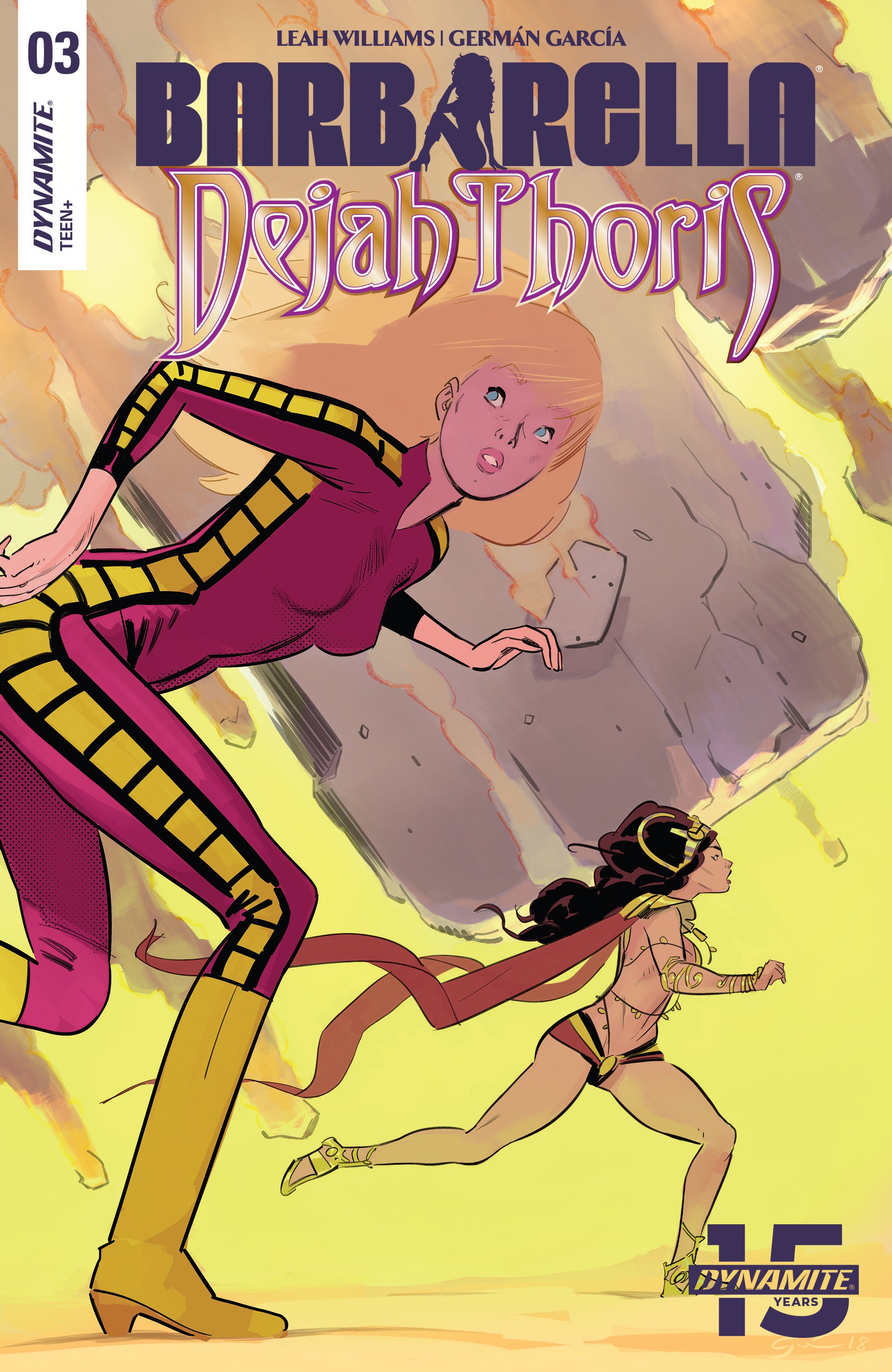 Read online Barbarella/Dejah Thoris comic -  Issue #3 - 4