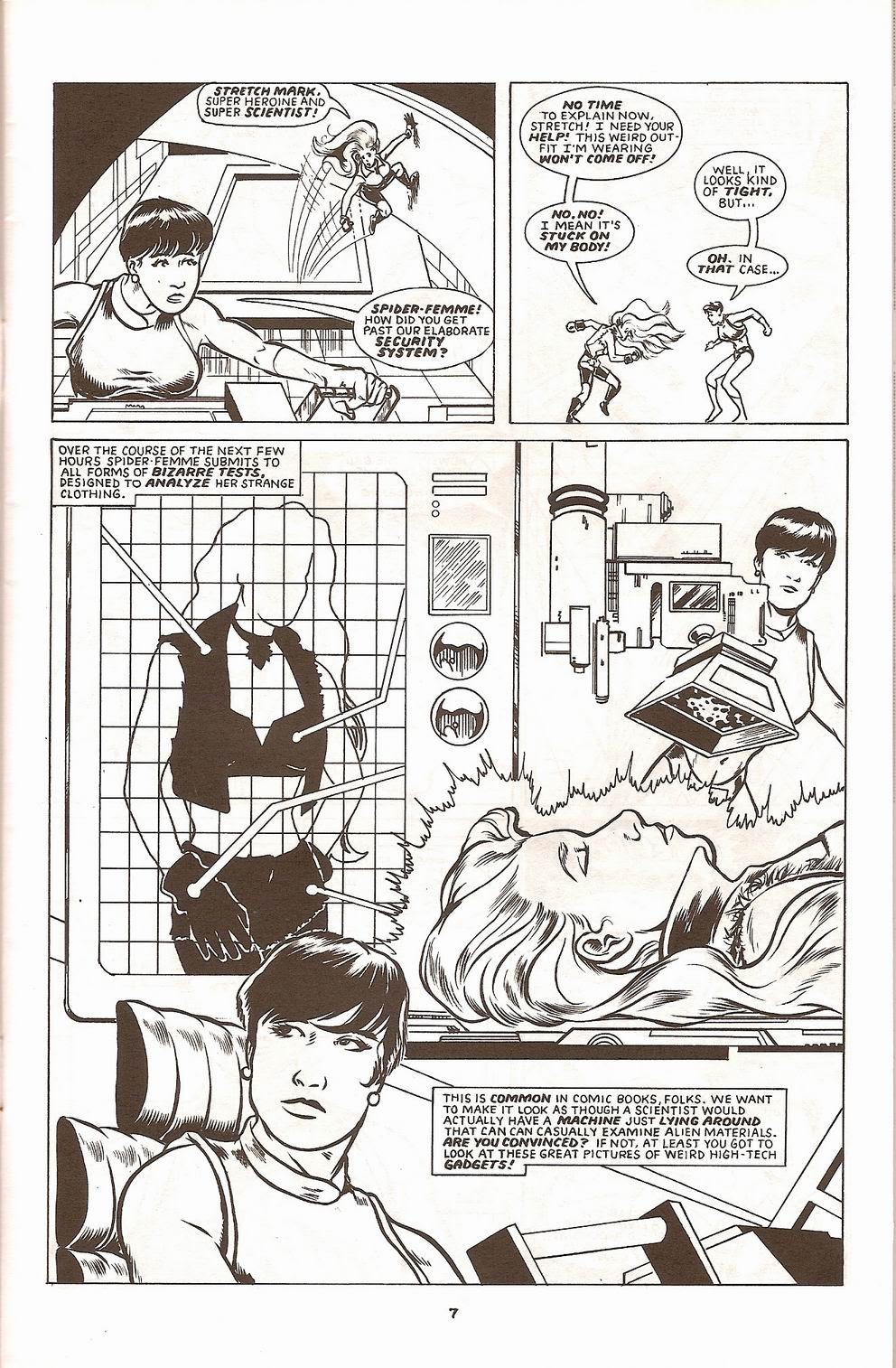 Read online Spider Femme Versus Denim comic -  Issue # Full - 9