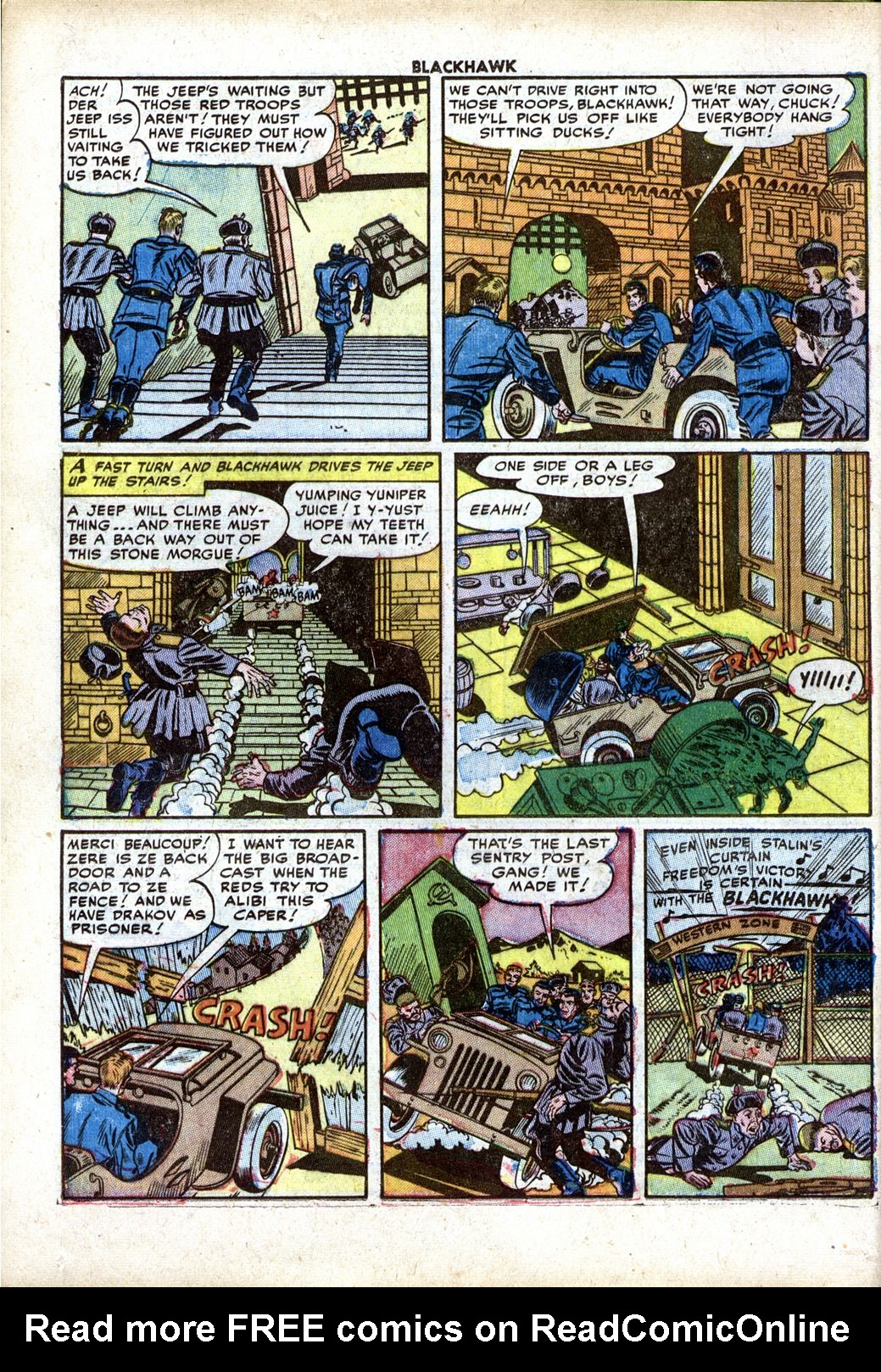 Read online Blackhawk (1957) comic -  Issue #65 - 12