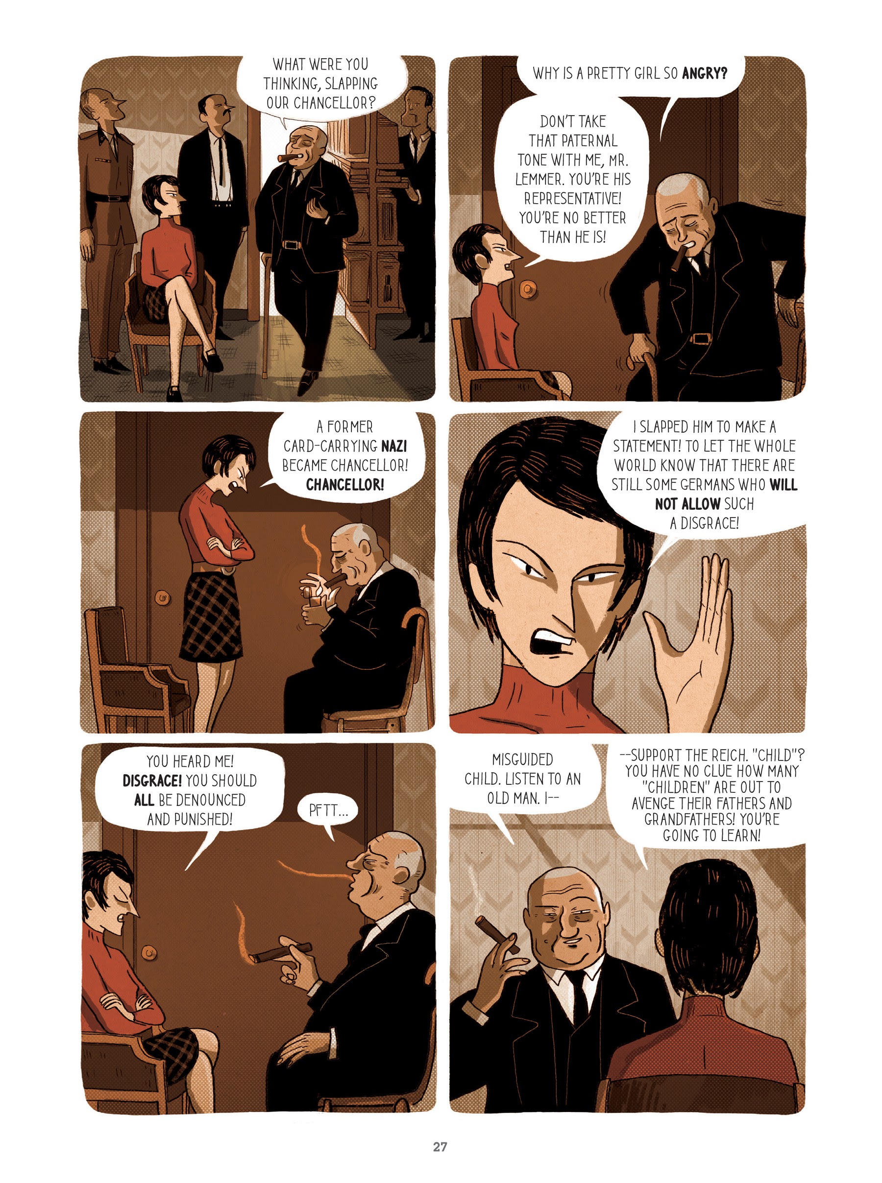 Read online For Justice: The Serge & Beate Klarsfeld Story comic -  Issue # TPB (Part 1) - 28