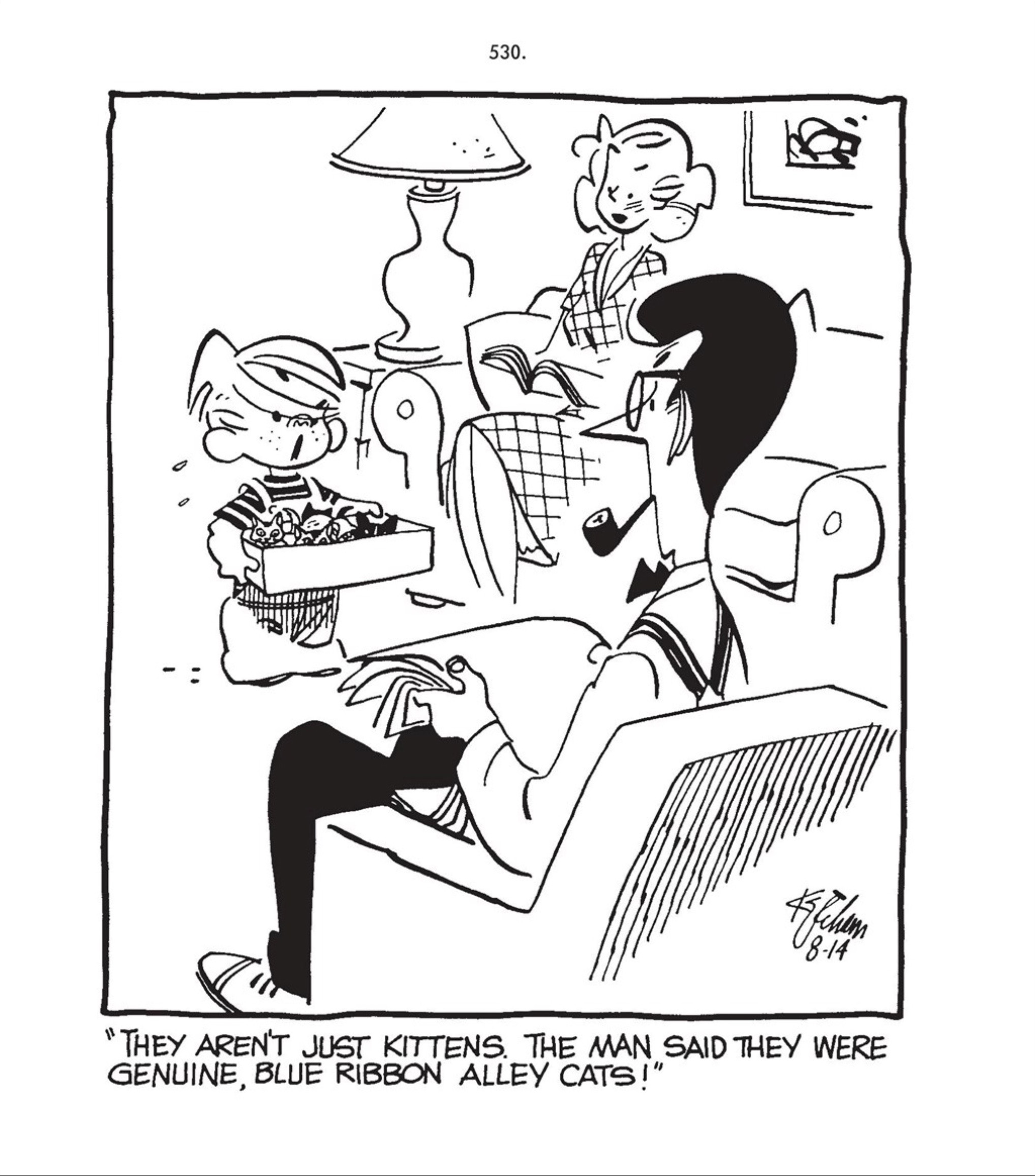 Read online Hank Ketcham's Complete Dennis the Menace comic -  Issue # TPB 2 (Part 6) - 56