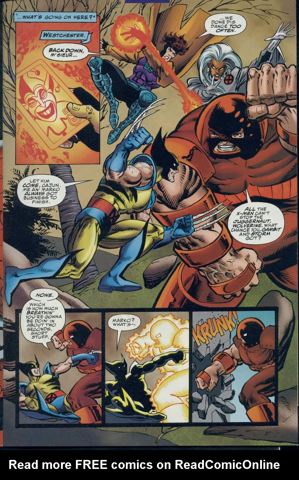 Read online DC Versus Marvel/Marvel Versus DC comic -  Issue #1 - 9