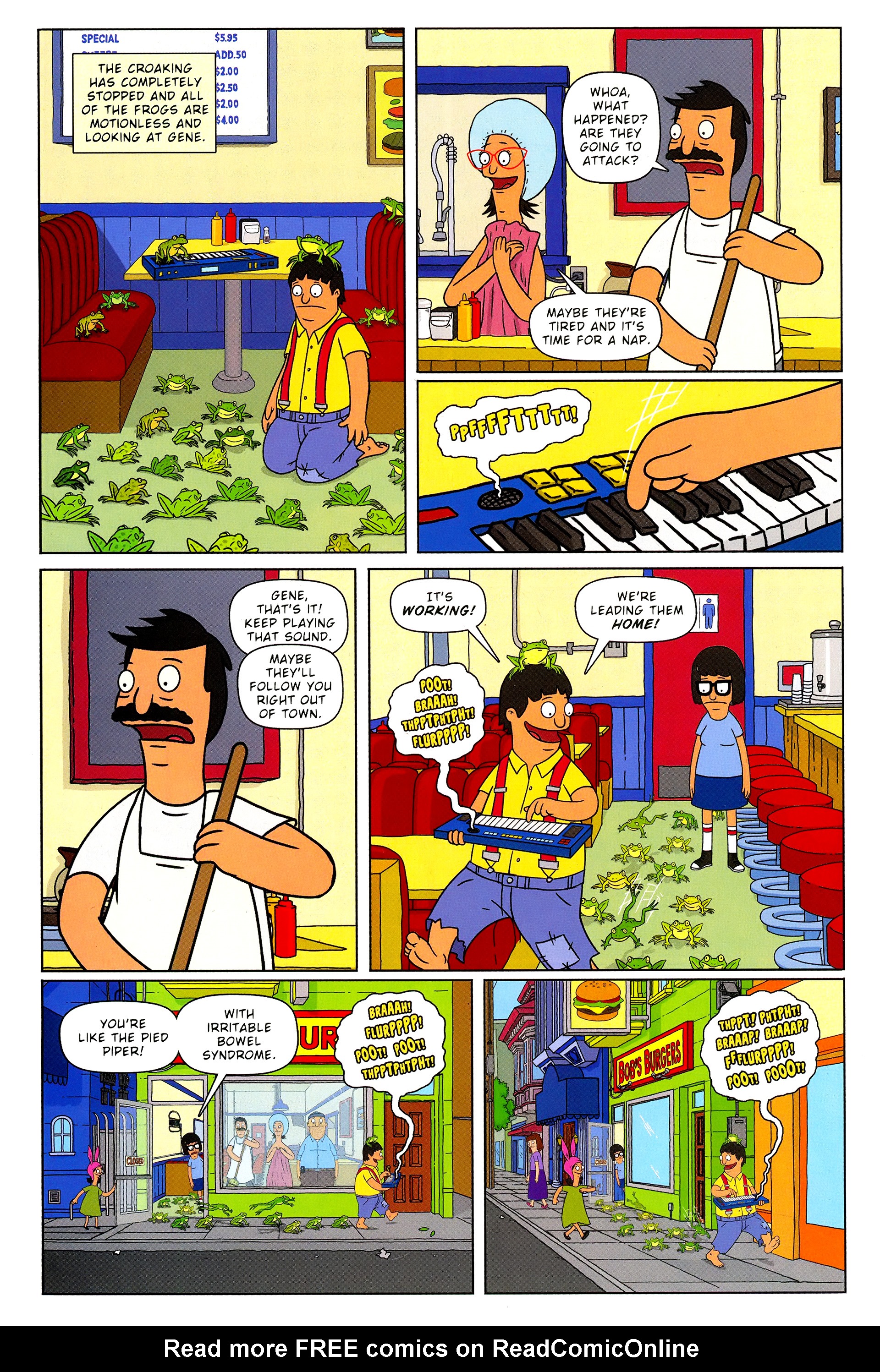 Read online Free Comic Book Day 2015 comic -  Issue # Bob's Burgers - 27