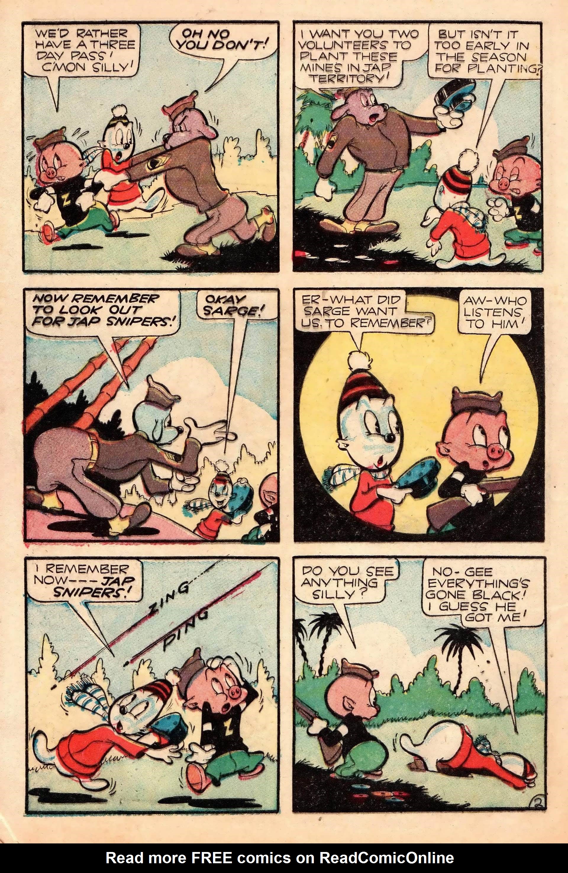 Read online Ziggy Pig-Silly Seal Comics (1944) comic -  Issue #2 - 44