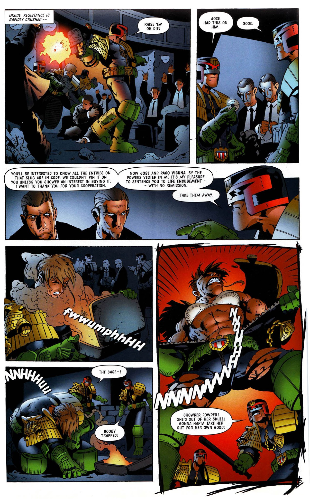 Read online Judge Dredd Megazine (vol. 4) comic -  Issue #8 - 14