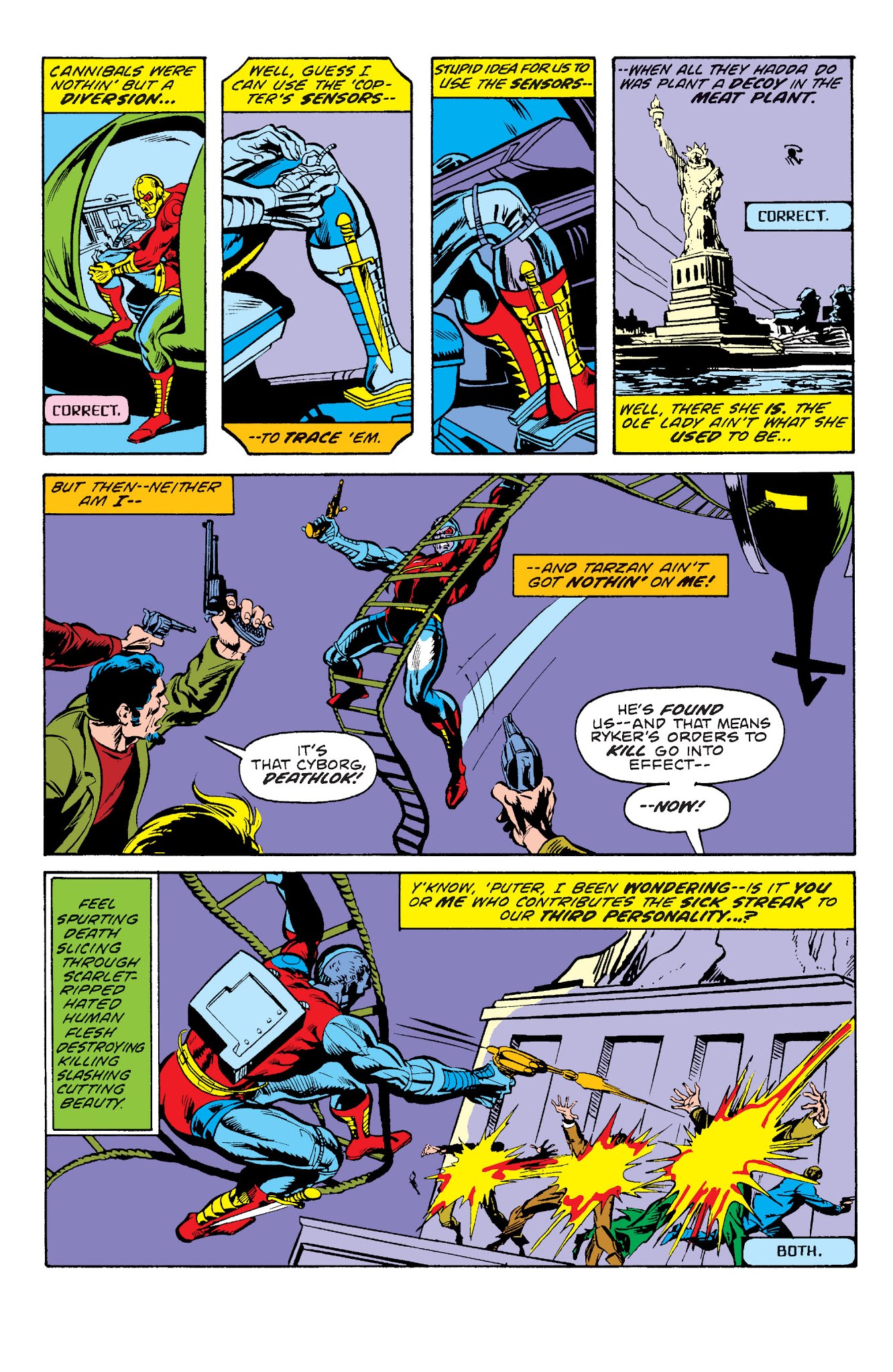 Read online Deathlok the Demolisher: The Complete Collection comic -  Issue # TPB - 33