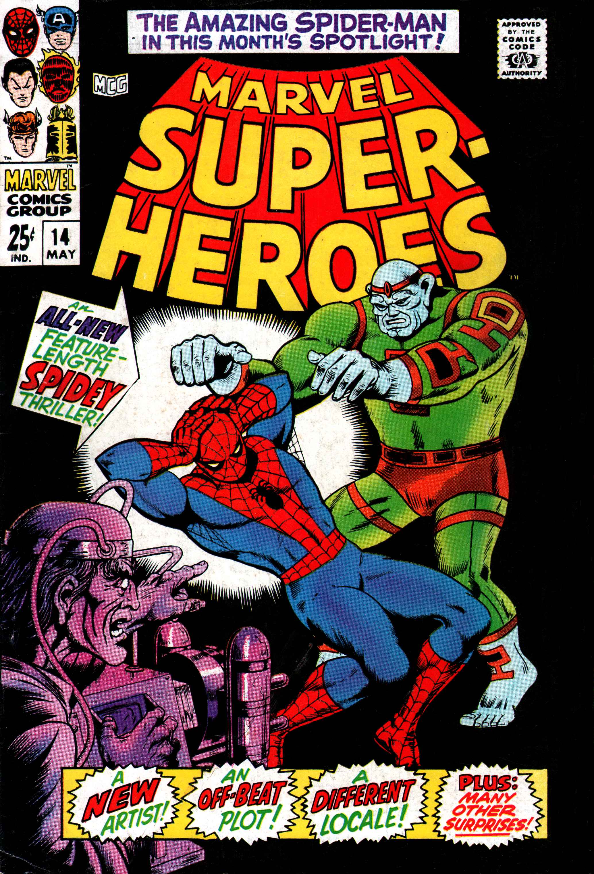 Read online Marvel Super-Heroes comic -  Issue #14 - 1