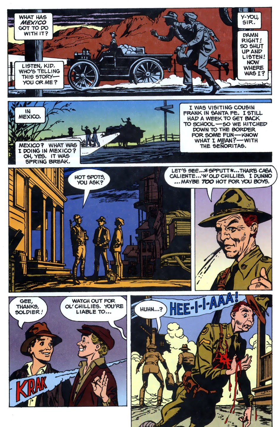 Read online Young Indiana Jones Chronicles comic -  Issue #2 - 5