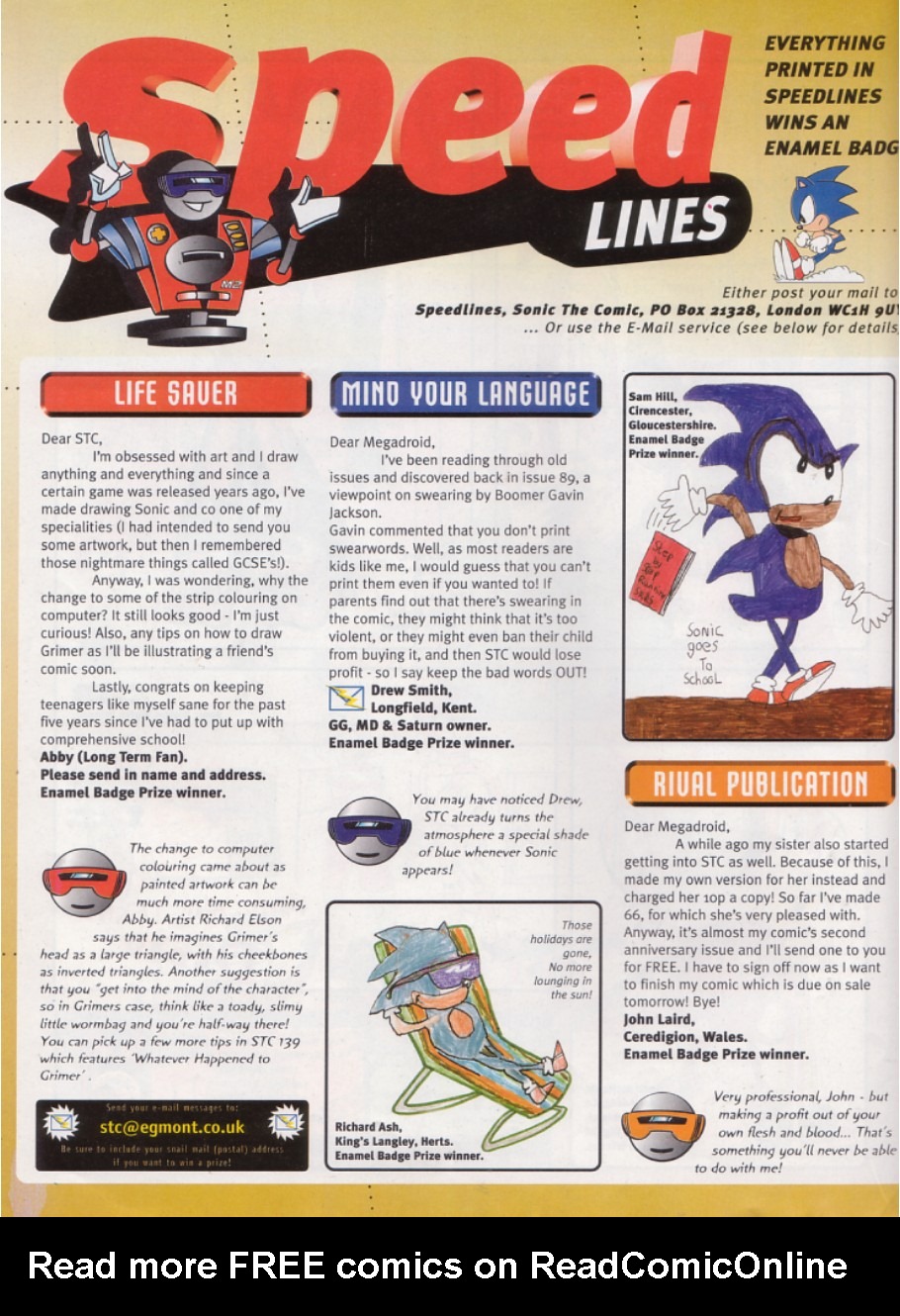 Read online Sonic the Comic comic -  Issue #137 - 22