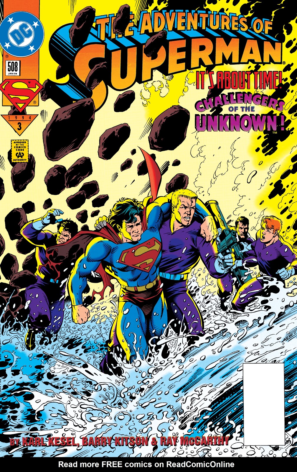 Adventures of Superman (1987) issue 508 - Page 1