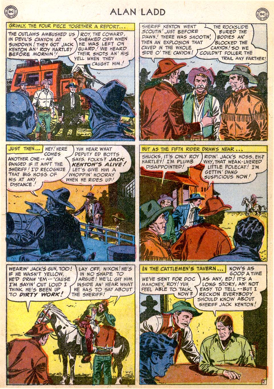 Read online Adventures of Alan Ladd comic -  Issue #9 - 18