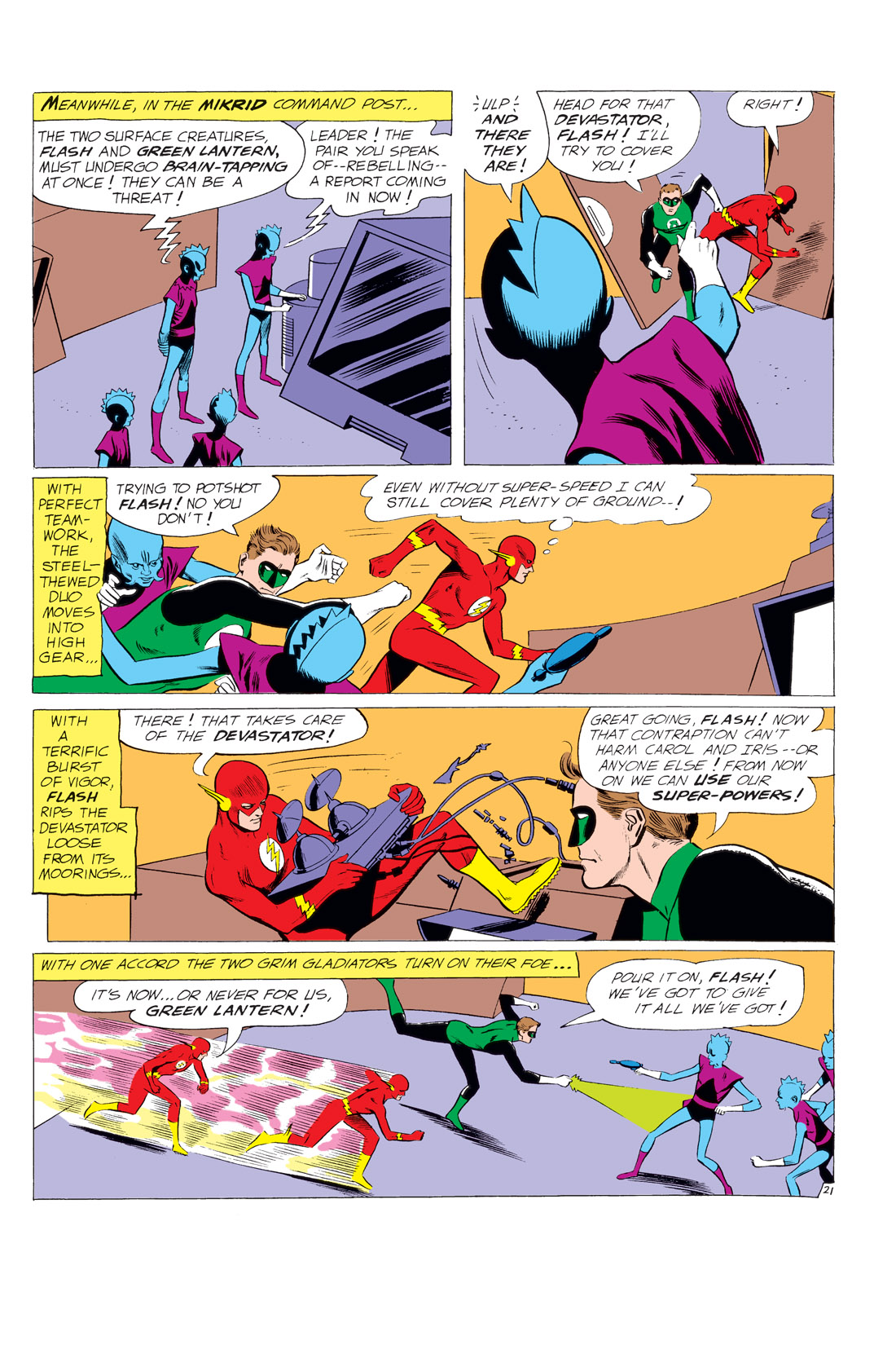 Read online Green Lantern (1960) comic -  Issue #20 - 22