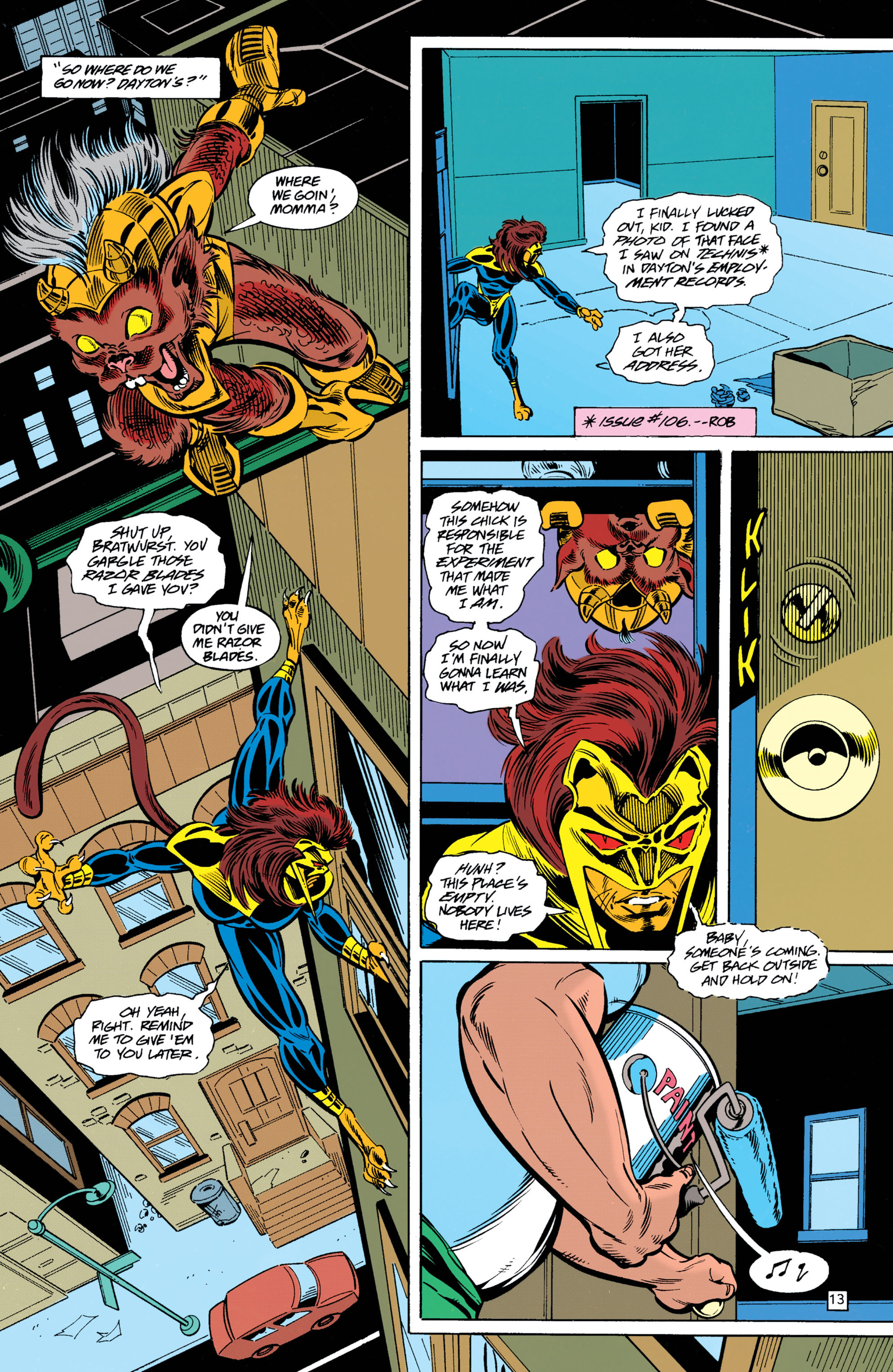 Read online The New Titans (1988) comic -  Issue #110 - 12