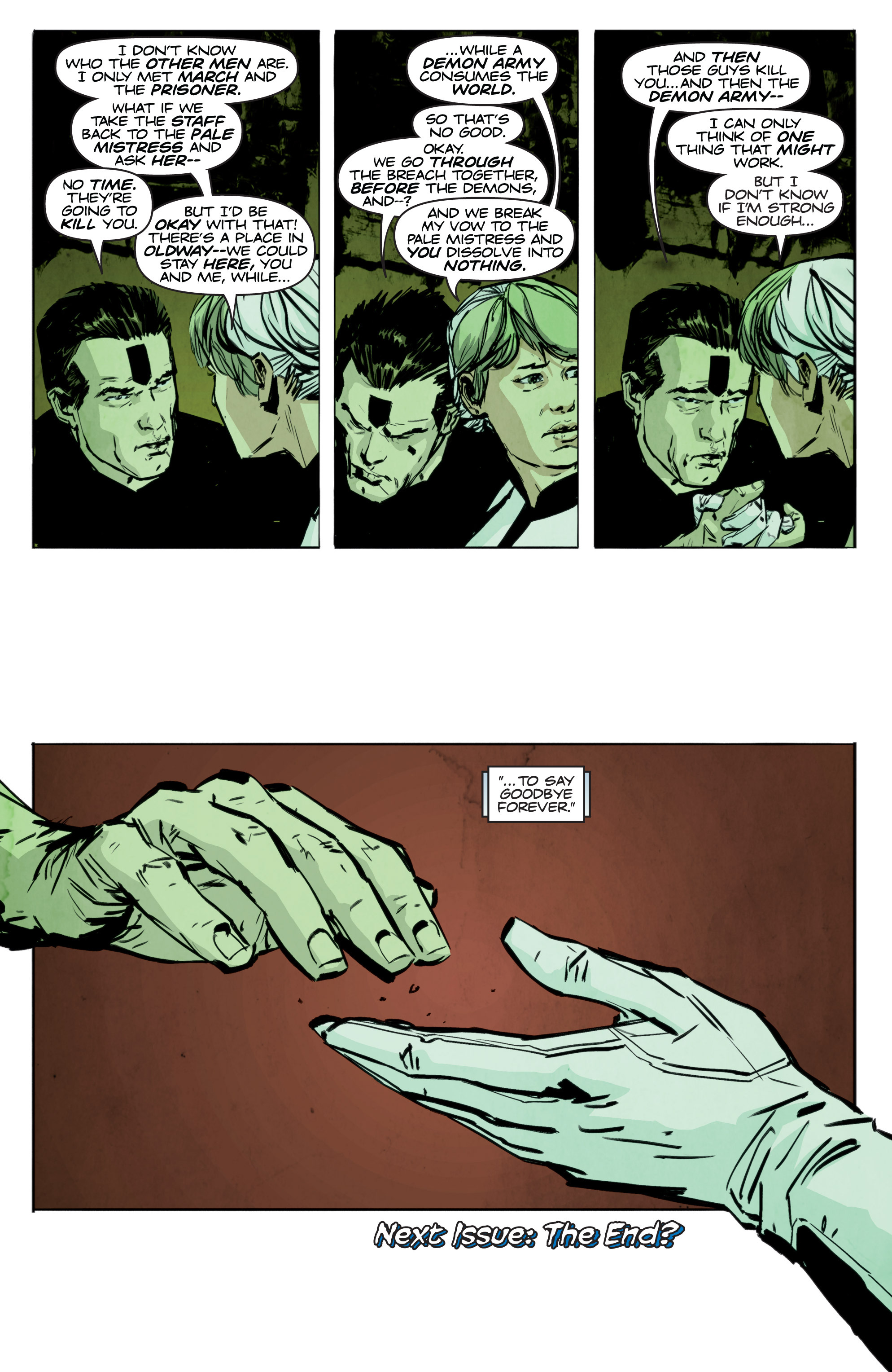 Read online The Death-Defying Doctor Mirage comic -  Issue #4 - 24