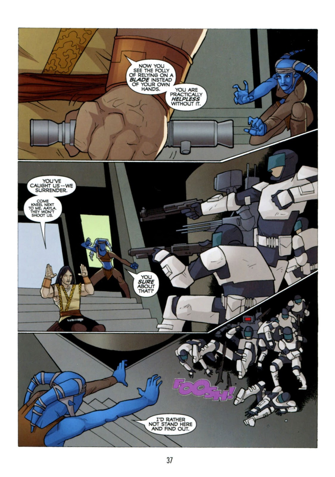 Star Wars: The Clone Wars - Deadly Hands of Shon-Ju issue Full - Page 38