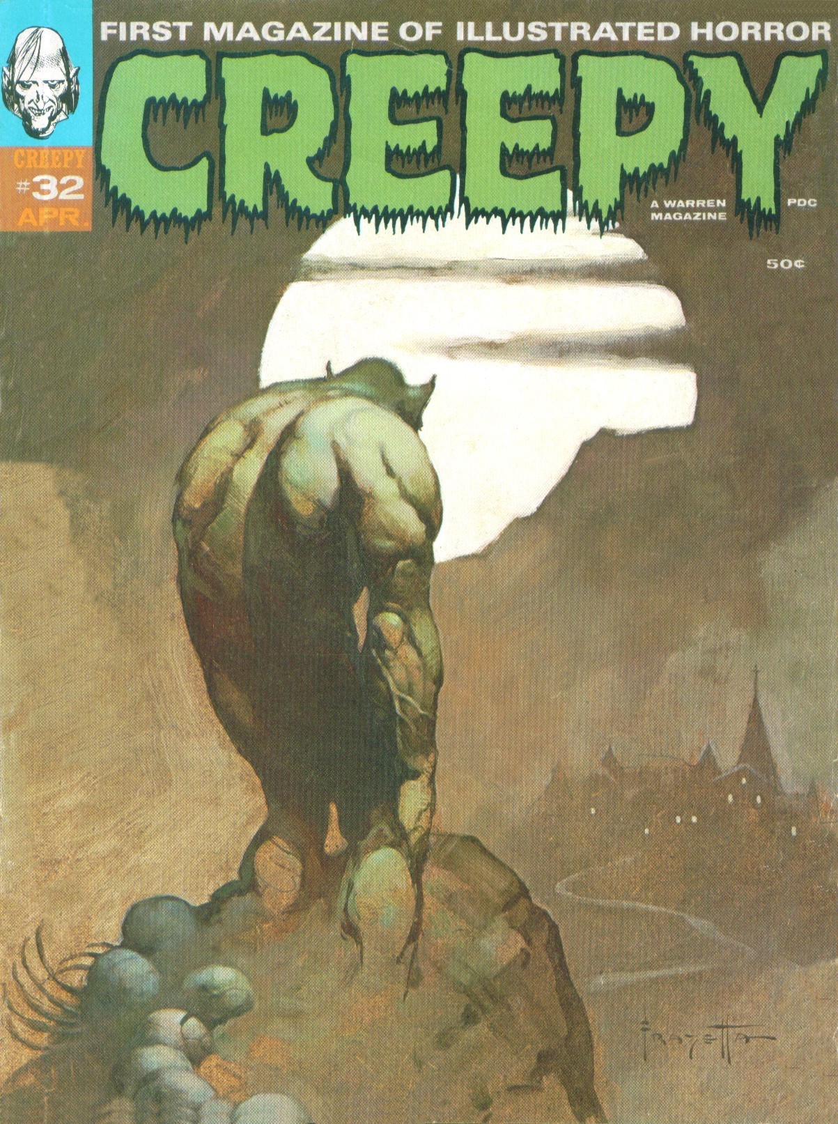 Read online Creepy (1964) comic -  Issue #32 - 1