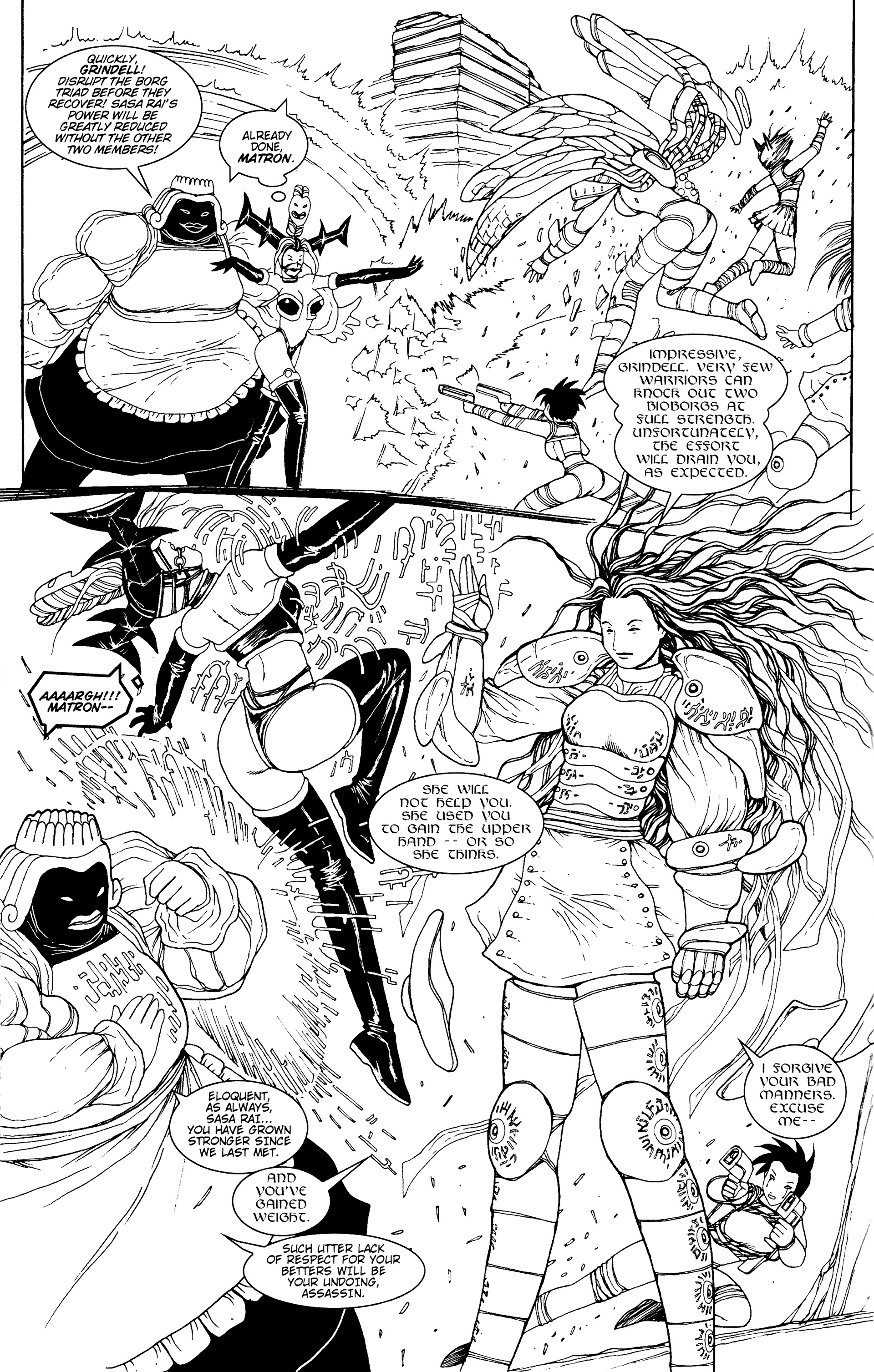 Read online Battle Girlz comic -  Issue #5 - 13