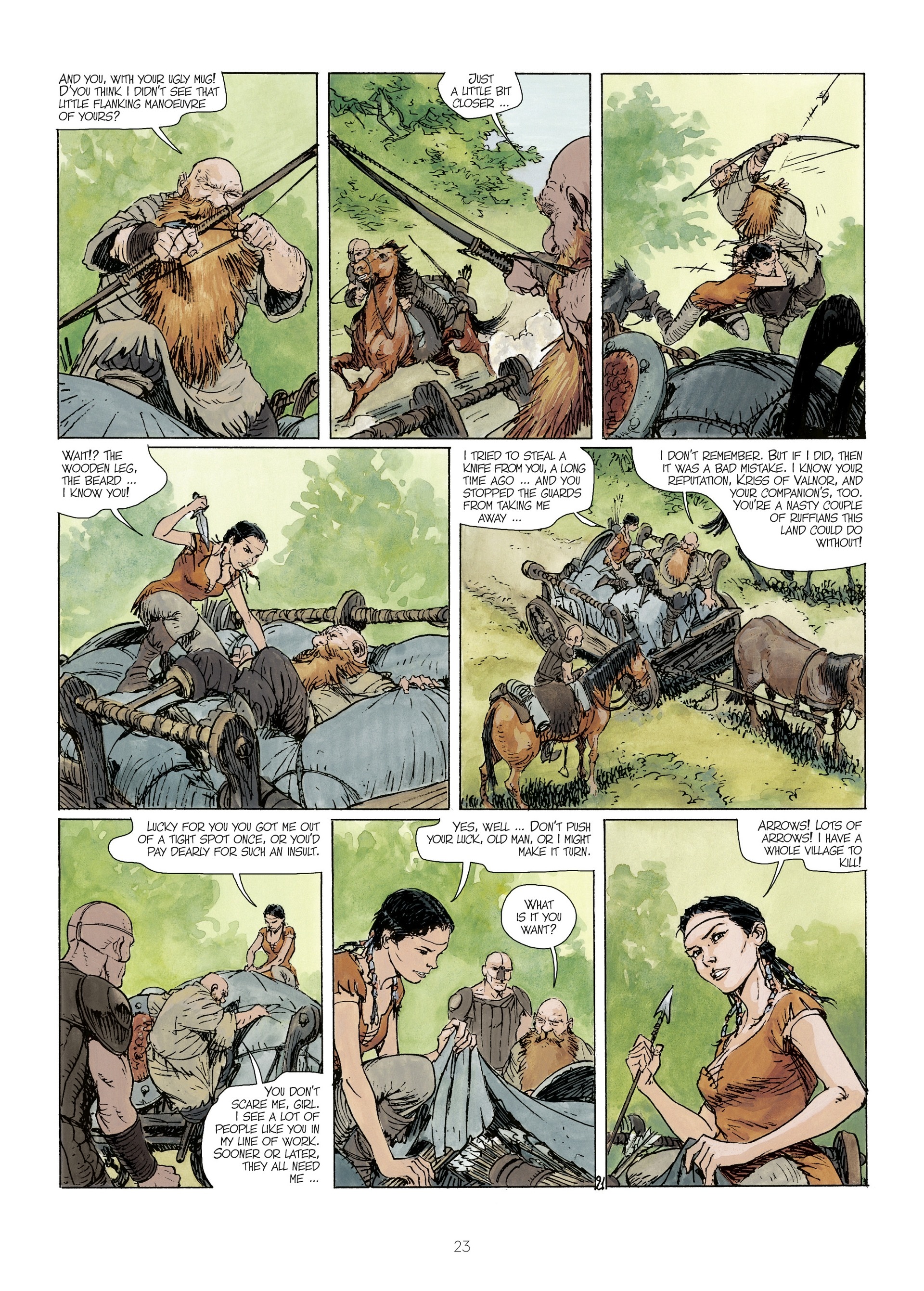 Read online Kriss of Valnor: The Valkyries' Judgement comic -  Issue # Full - 24