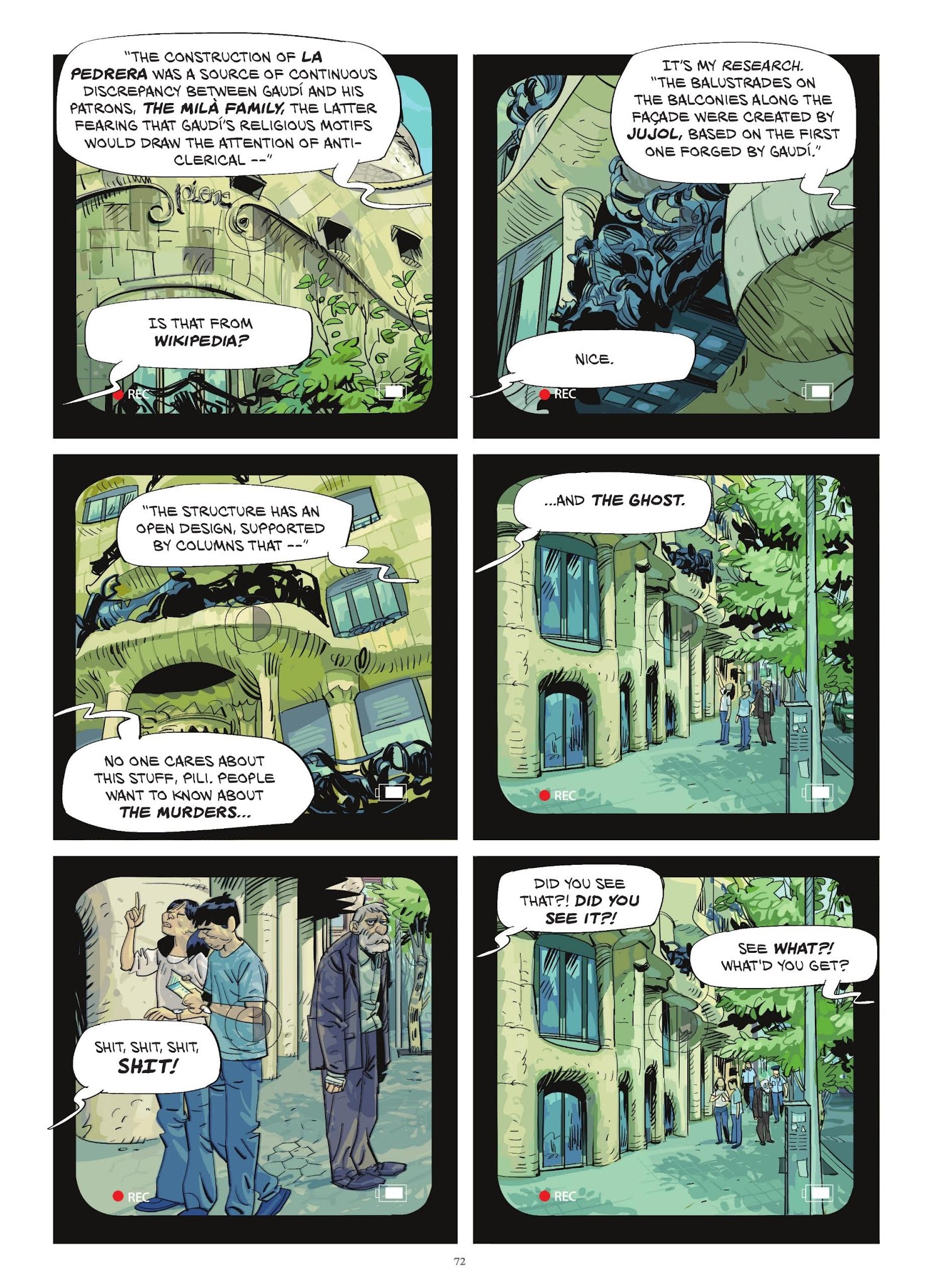Read online The Ghost of Gaudi comic -  Issue # TPB - 72