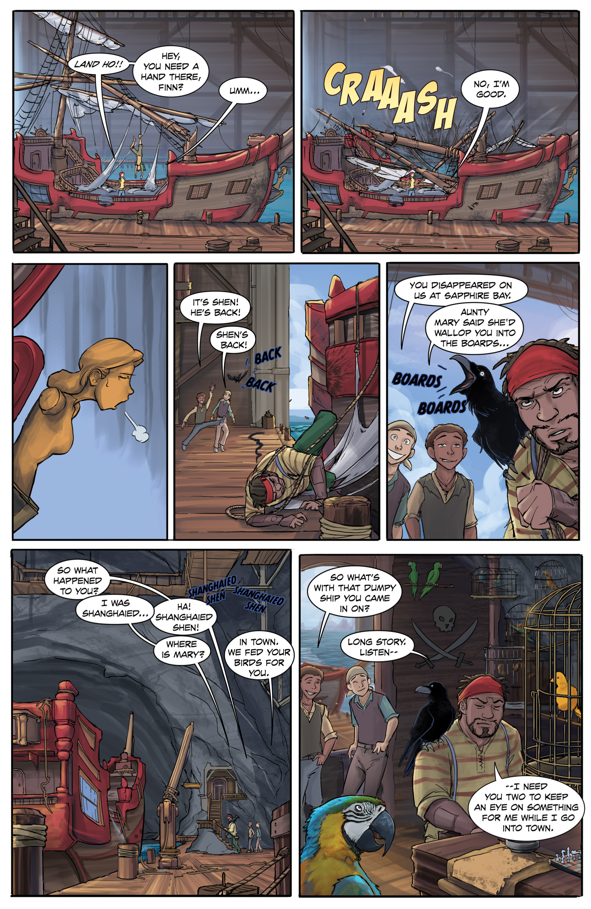 Read online Anne Bonnie comic -  Issue #4 - 10