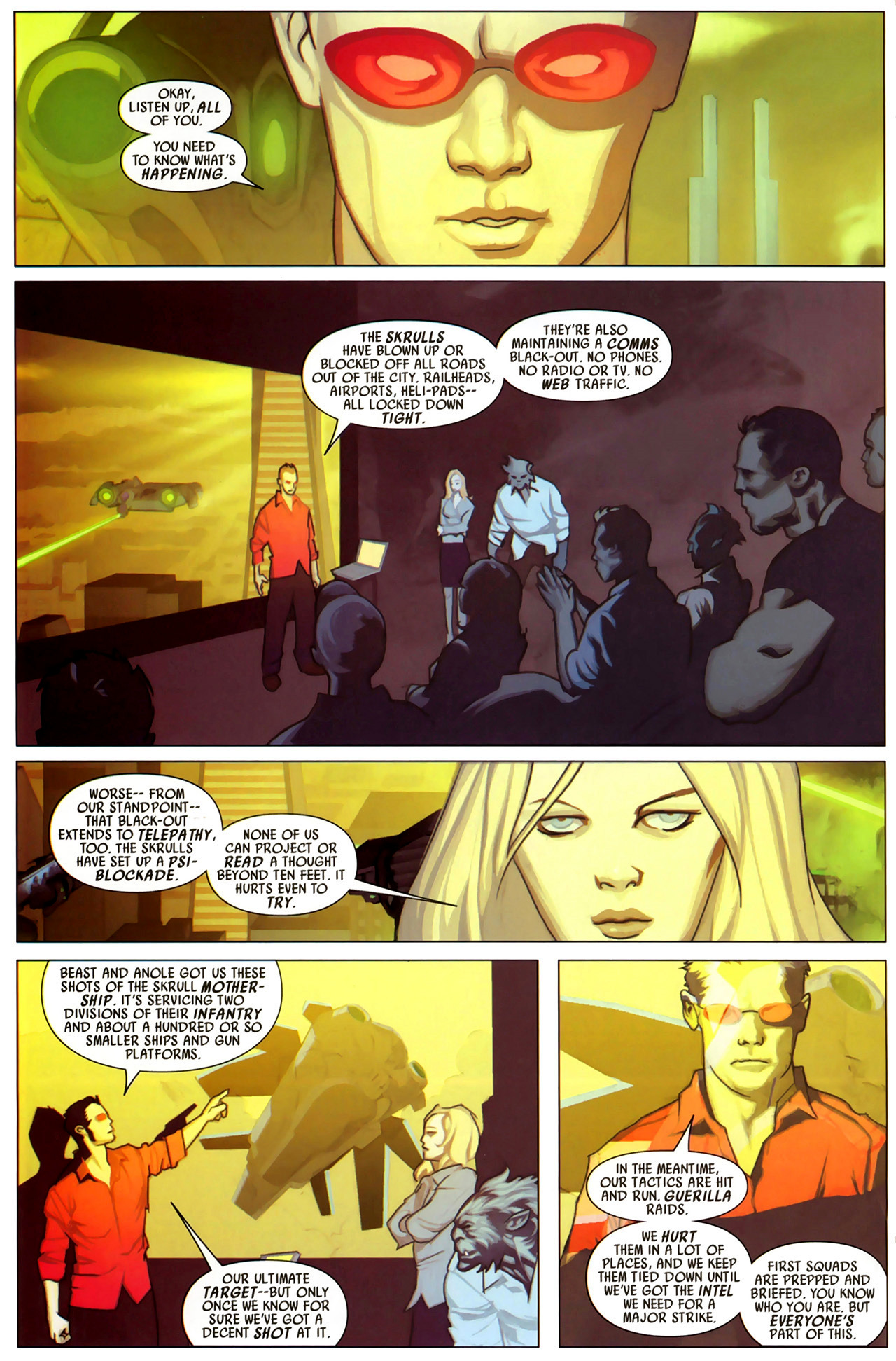 Read online Secret Invasion: X-Men comic -  Issue #2 - 7