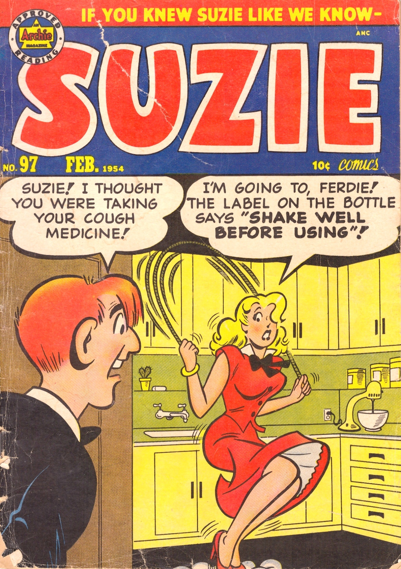 Read online Suzie Comics comic -  Issue #97 - 1