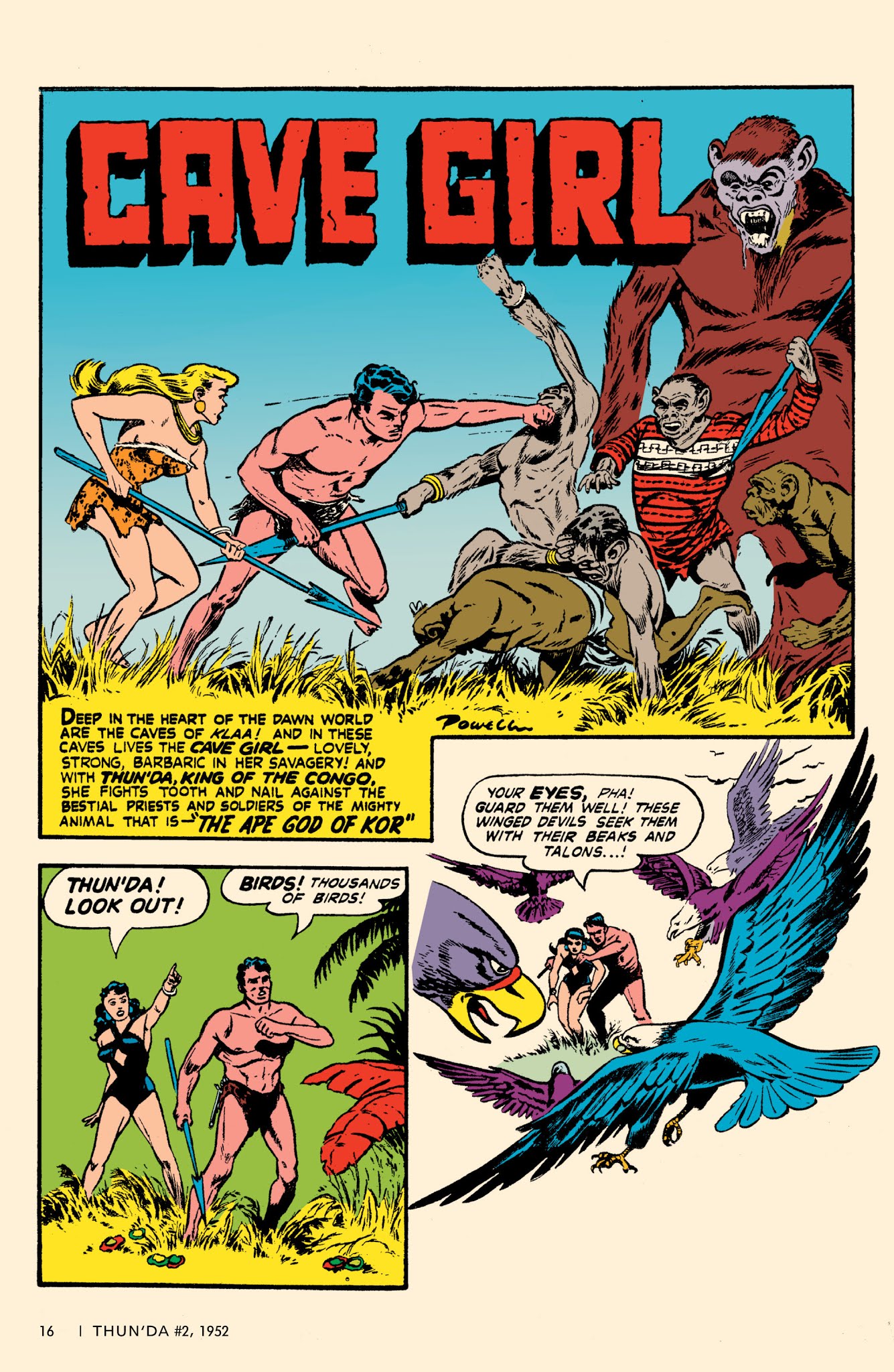 Read online Bob Powell's Complete Cave Girl comic -  Issue # TPB (Part 1) - 17