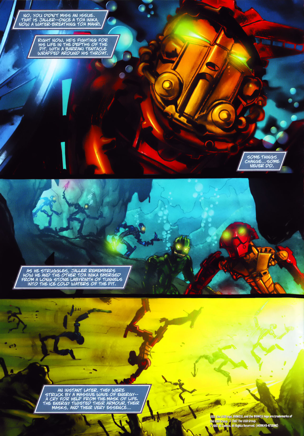 Read online Bionicle: Ignition comic -  Issue #9 - 2