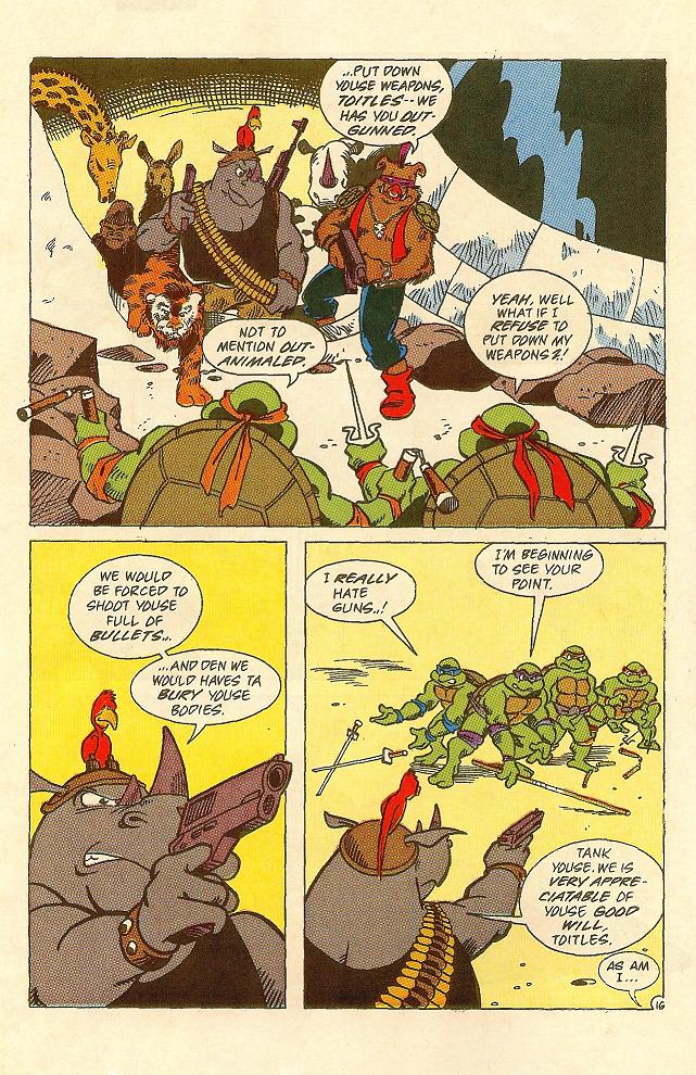 Read online Teenage Mutant Ninja Turtles Adventures (1989) comic -  Issue #25 - 17
