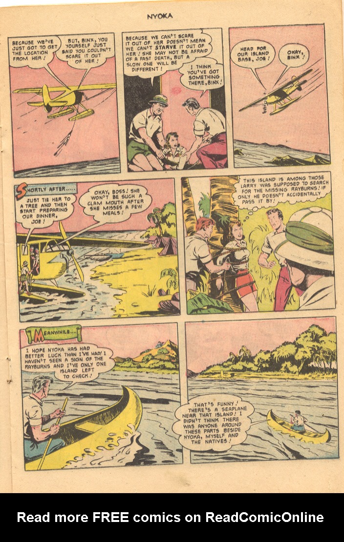 Read online Nyoka the Jungle Girl (1945) comic -  Issue #55 - 17
