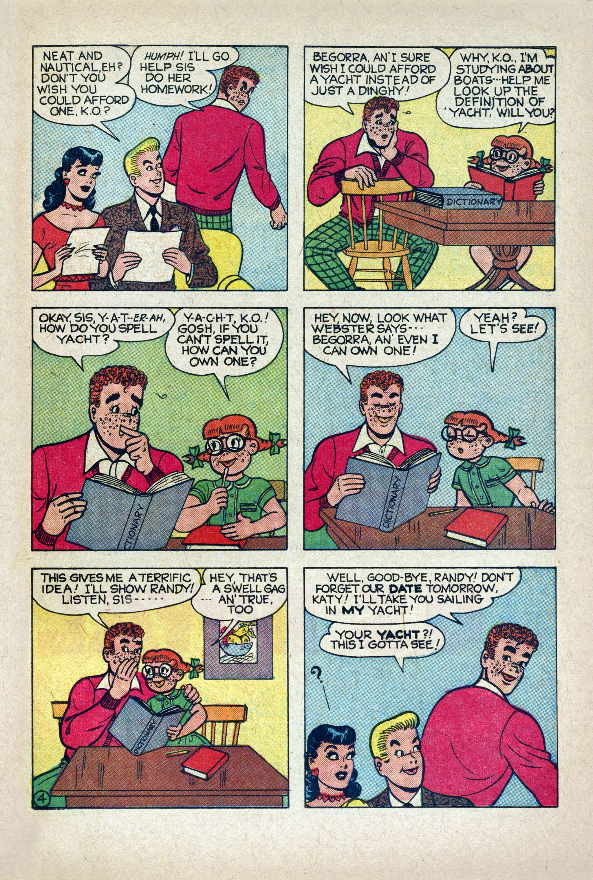 Read online Katy Keene (1949) comic -  Issue #55 - 23