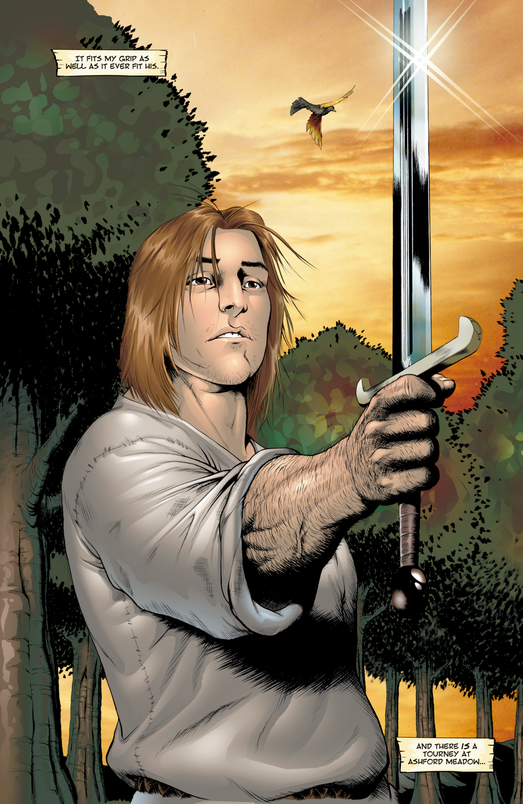 Read online The Hedge Knight: The Graphic Novel comic -  Issue # Full - 11