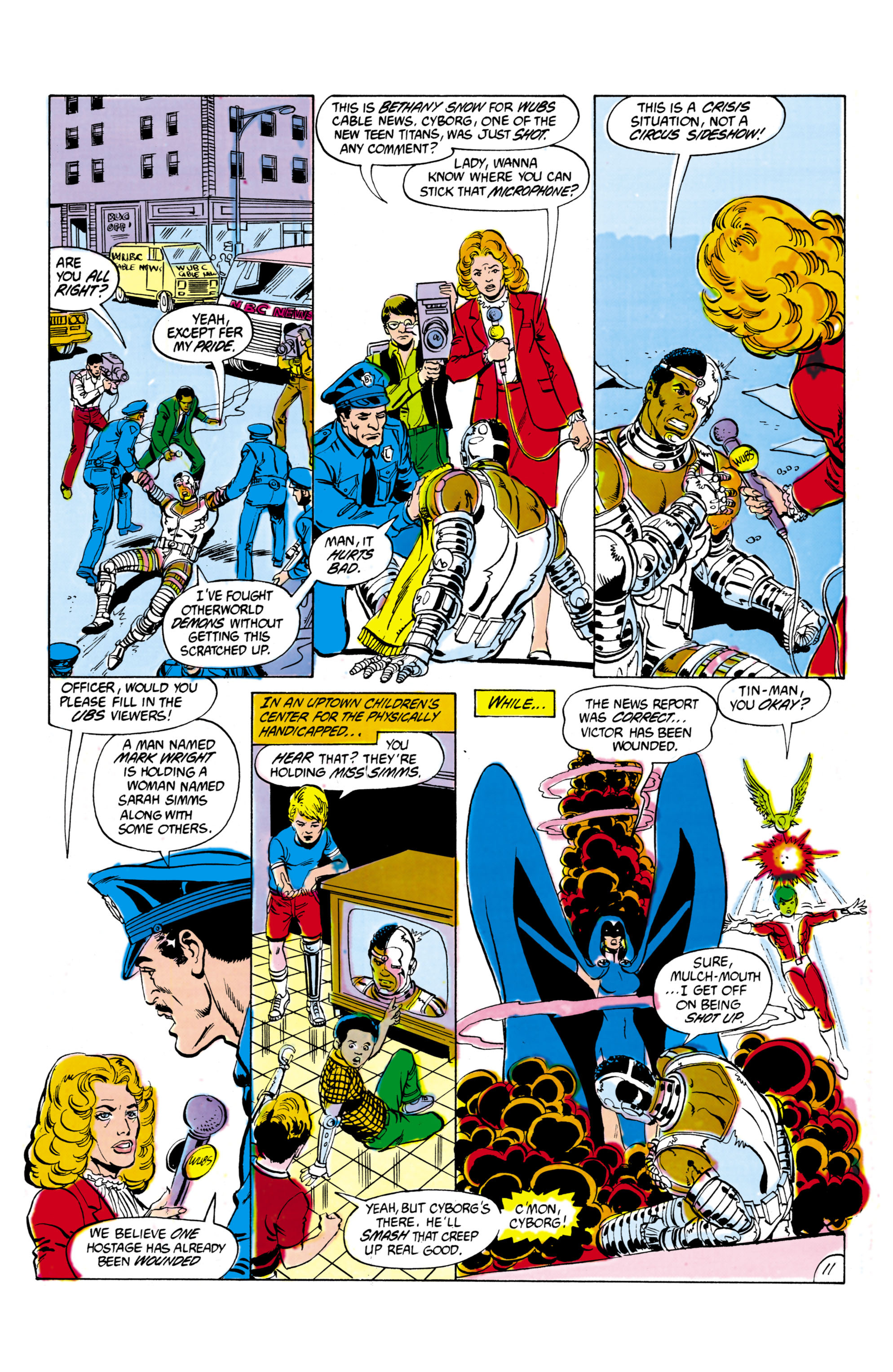 Read online The New Teen Titans (1980) comic -  Issue #35 - 12