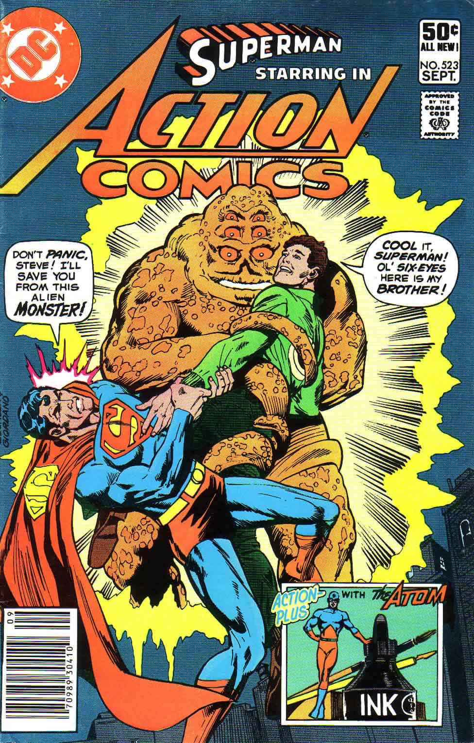 Read online Action Comics (1938) comic -  Issue #523 - 1
