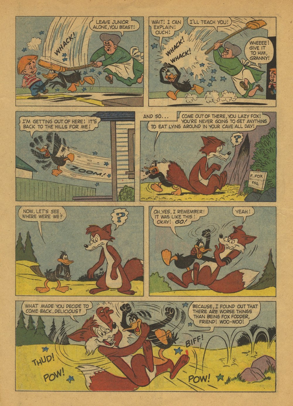 Read online Daffy Duck comic -  Issue #18 - 18