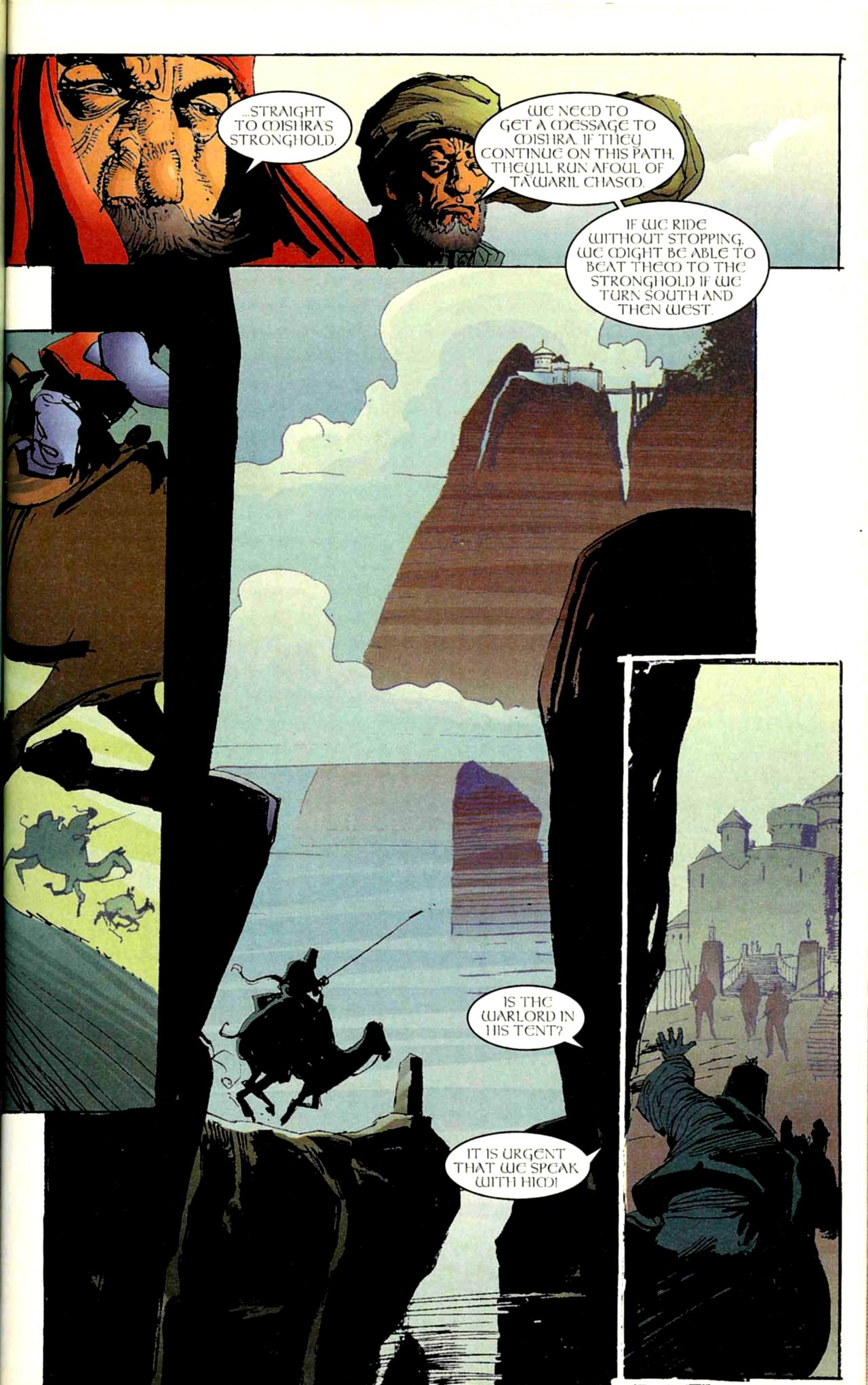 Read online Urza-Mishra War on the World of Magic: The Gathering comic -  Issue #2 - 28